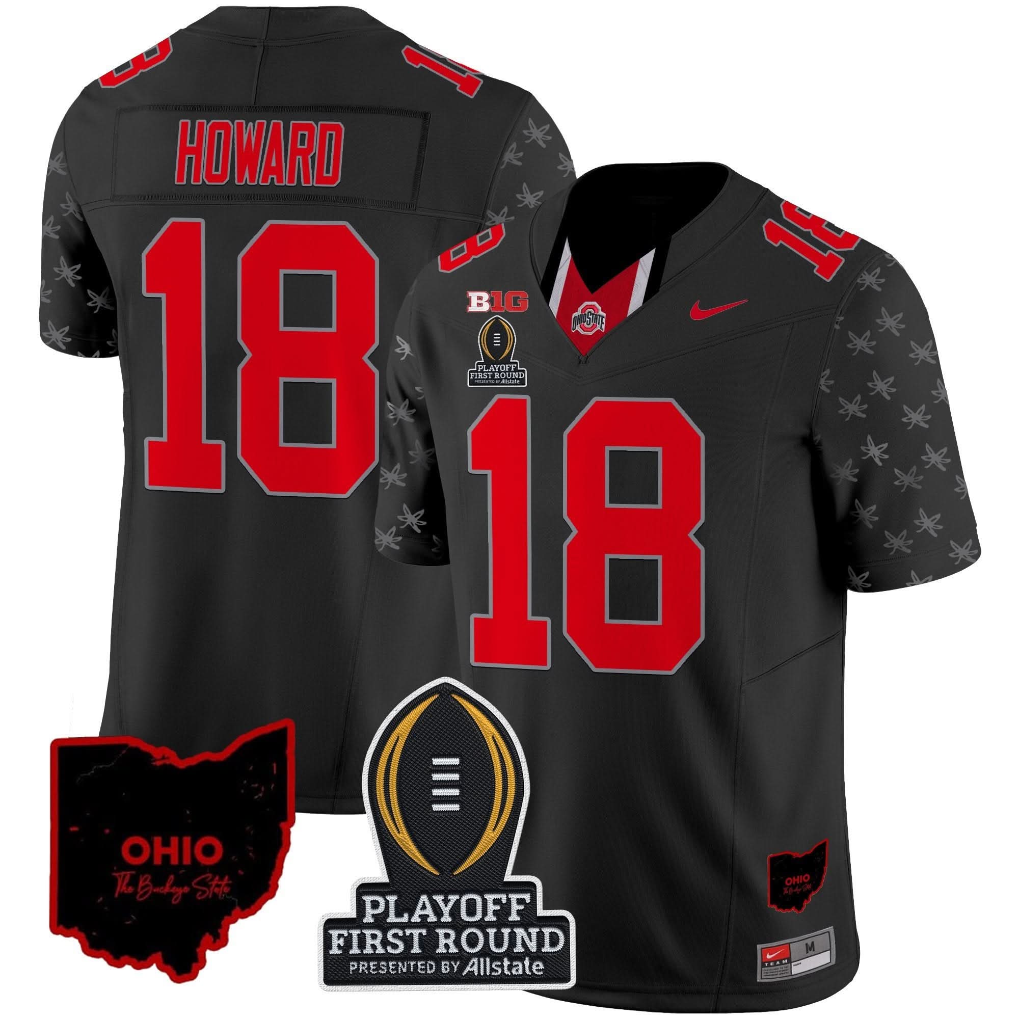 OSB 2024 Playoff First Round Patch Vapor Limited Jersey