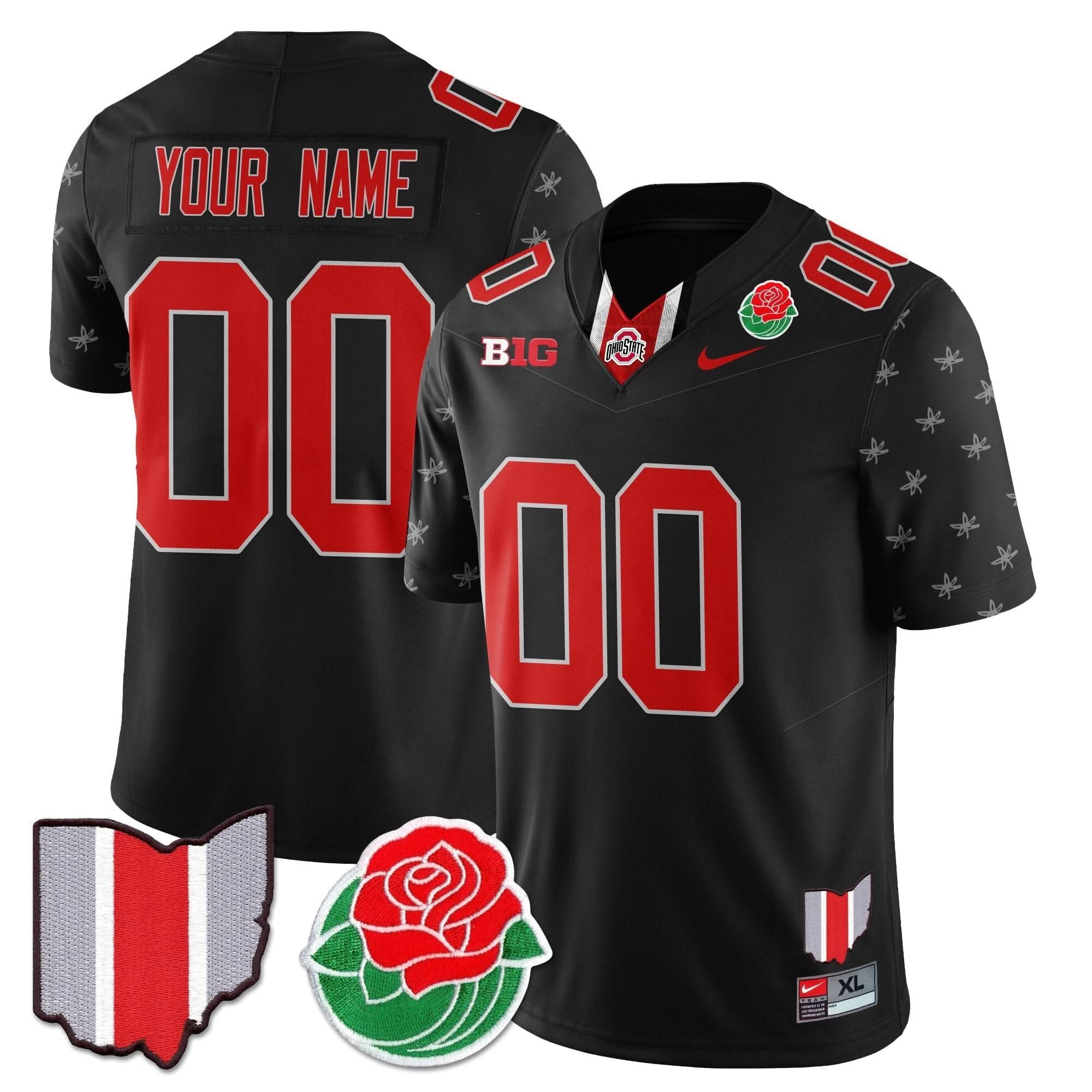 Custom OSB 2024 Rose Bowl Jersey