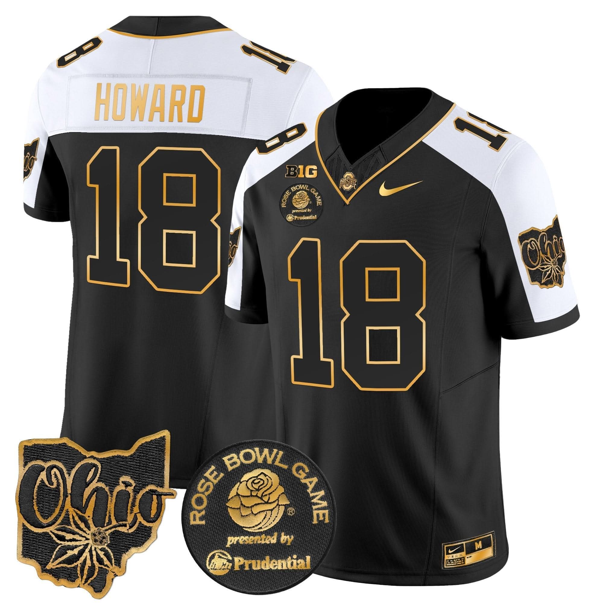 OSB Rose Bowl Gold Vapor Limited Jersey