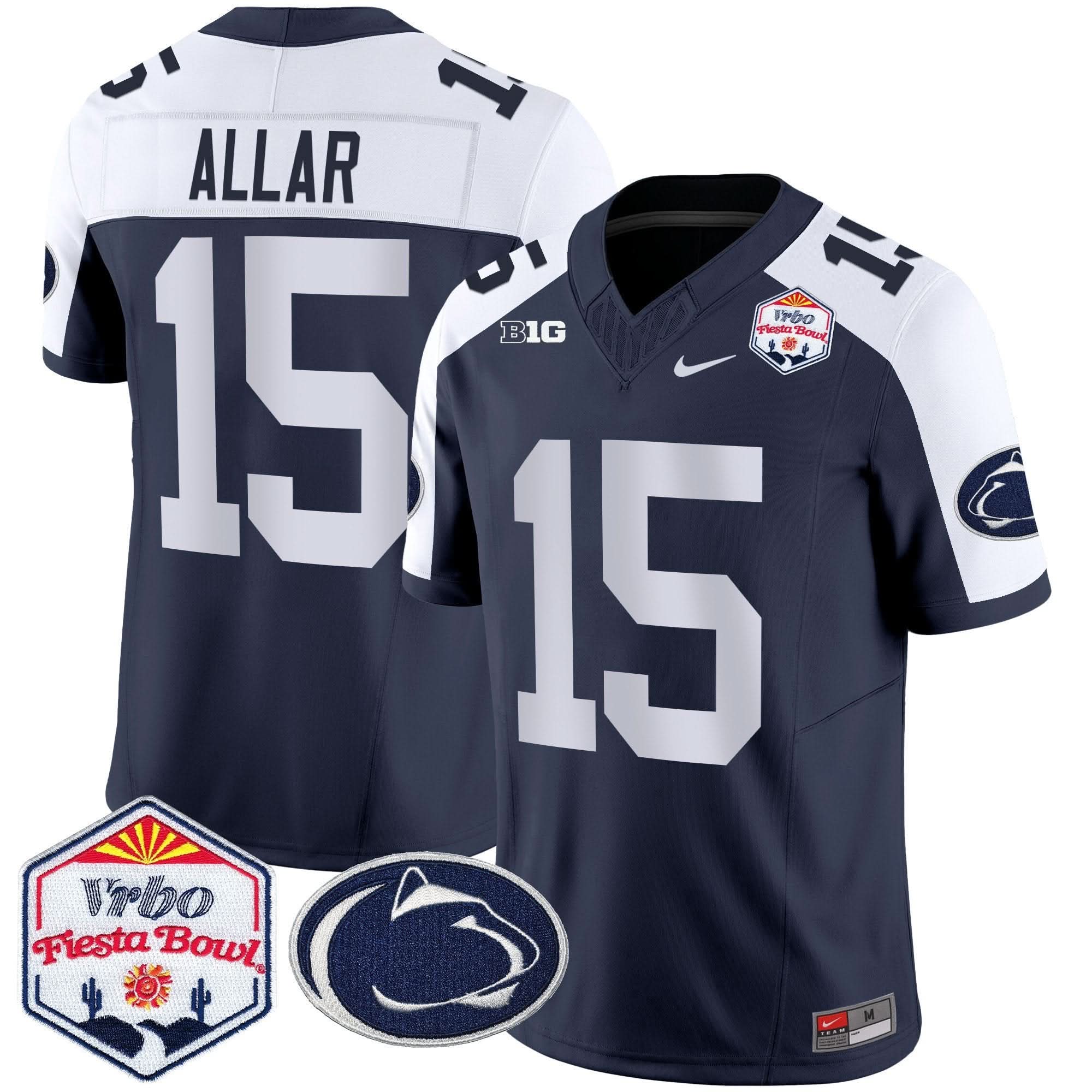 PSU 2024 The Fiesta Bowl Patch Vapor Limited Jersey