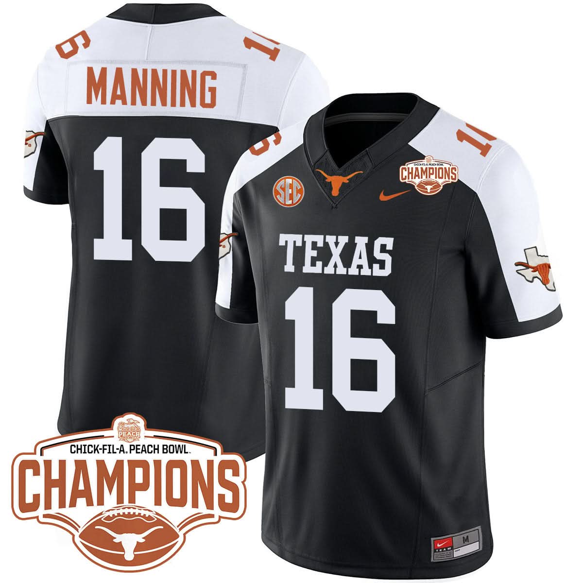 TL 2024 Peach Bowl Champions Jersey