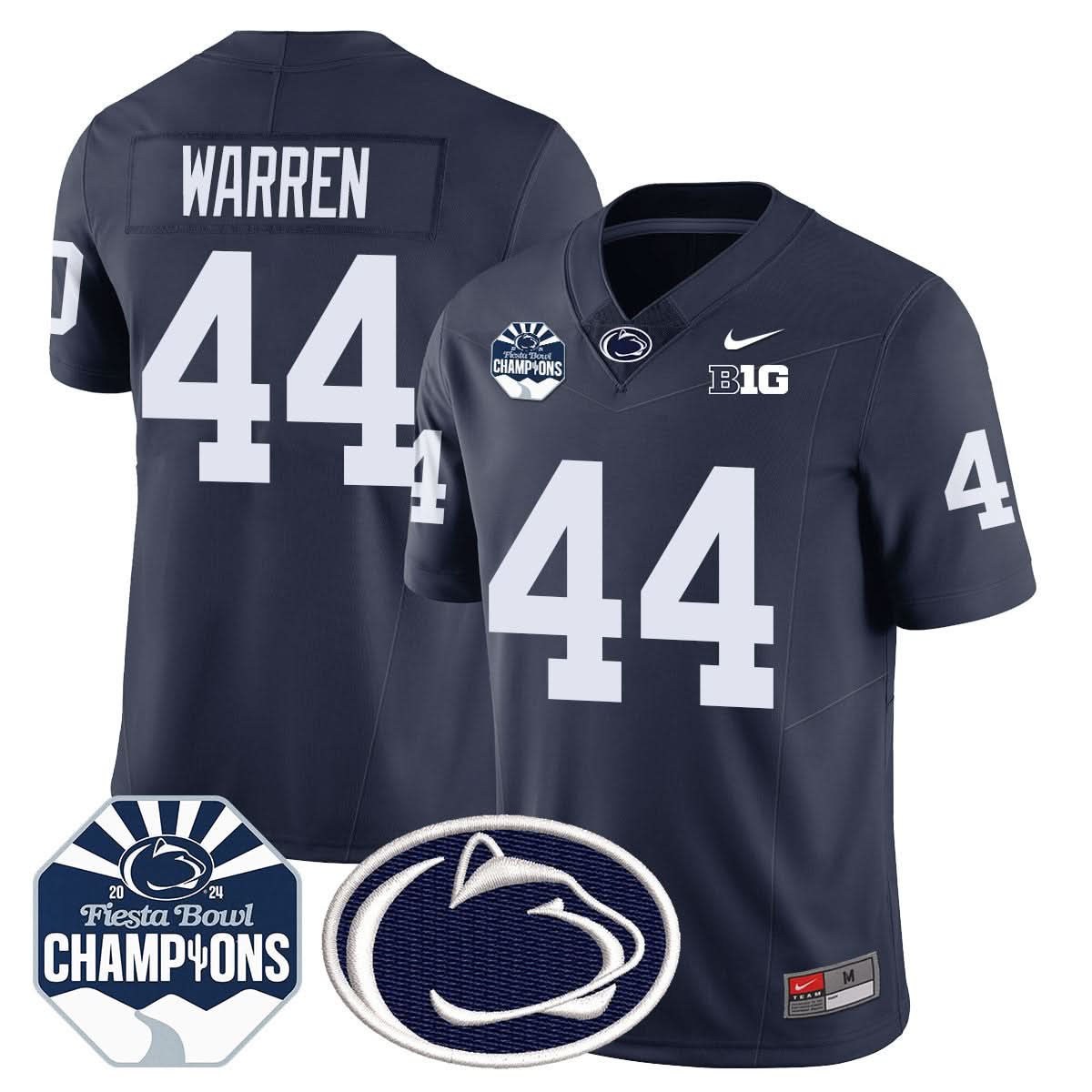 PSU 2024 Fiesta Bowl Champions Jersey
