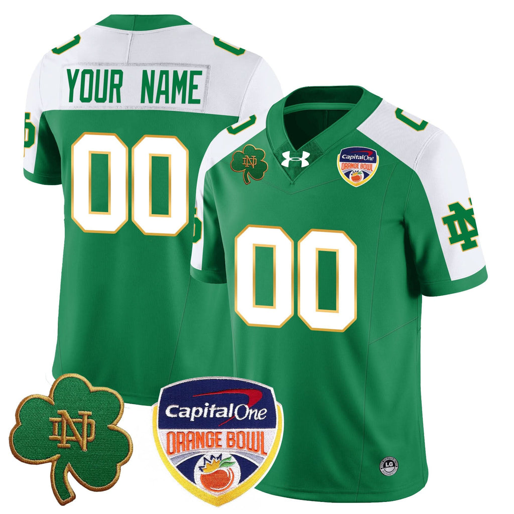 Custom NDFI 2024 Orange Bowl Jersey