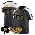 Custom NDFI 2025 Sugar Bowl Champions Gold Jersey