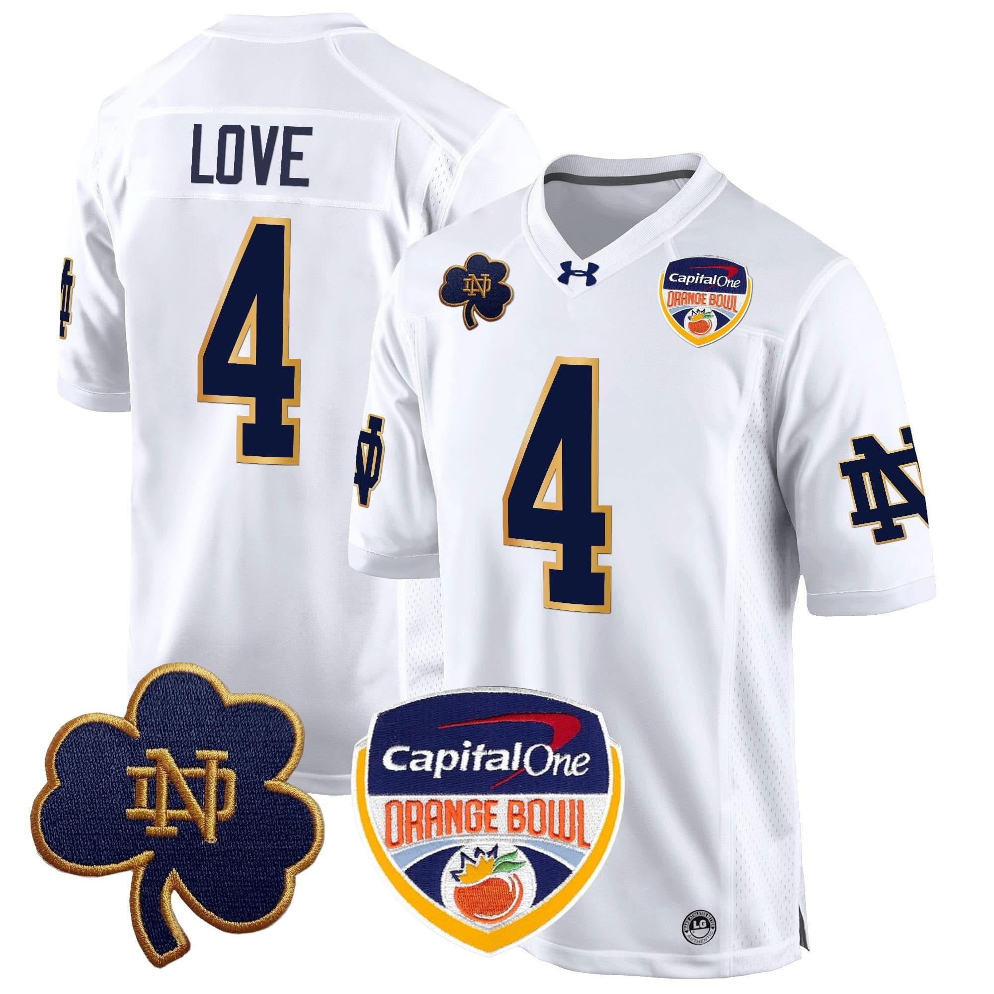 NDFI 2024 Orange Bowl Patch Game Jersey