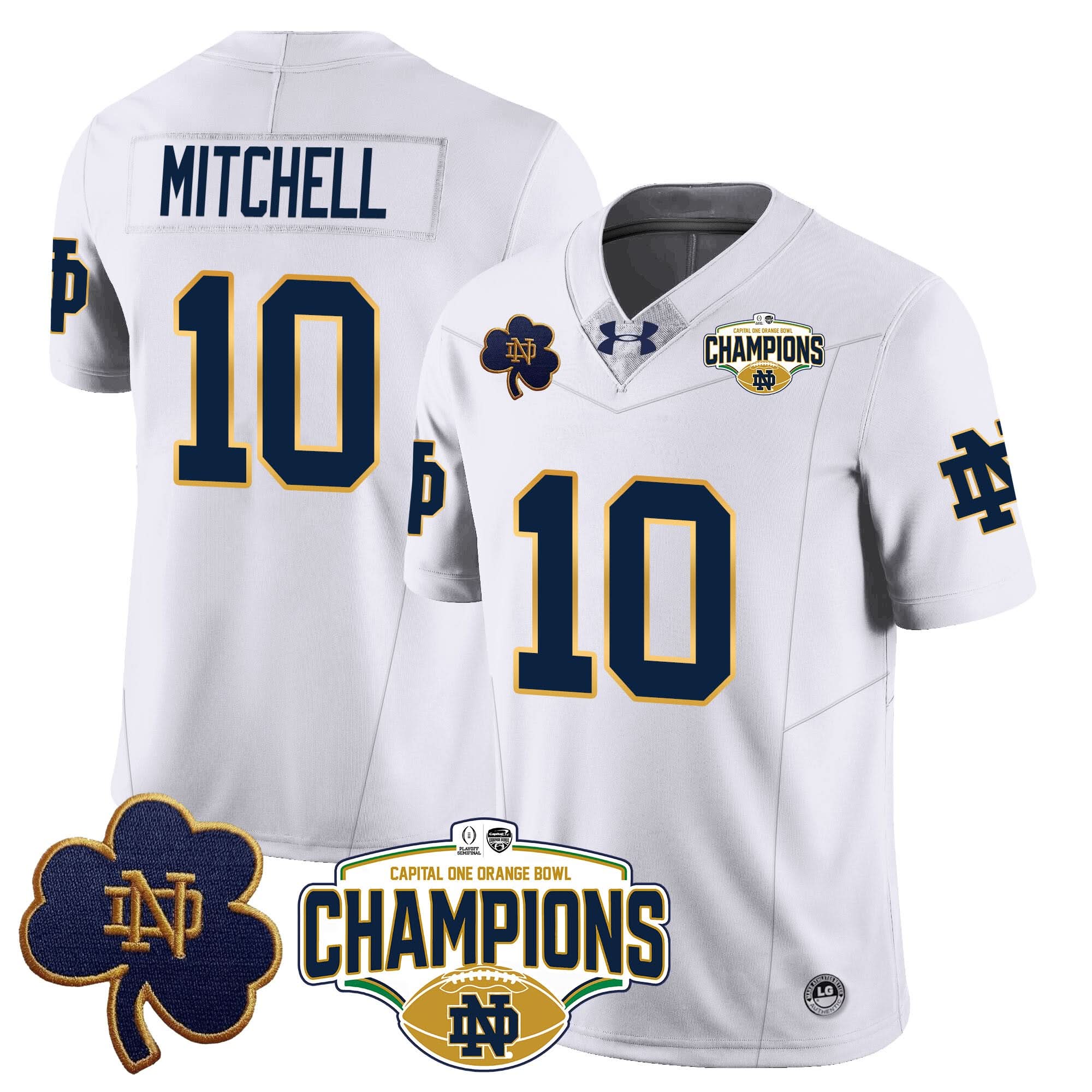 NDFI 2025 Orange Bowl Champions Jersey N5
