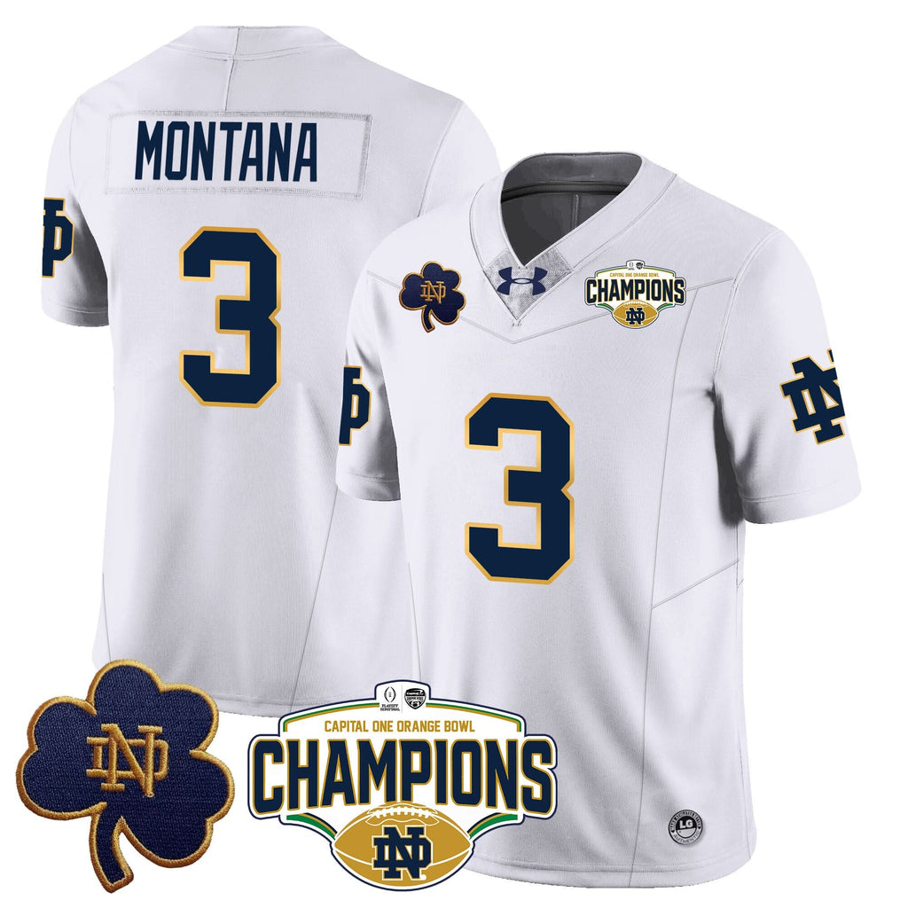 NDFI 2025 Orange Bowl Champions Jersey N5