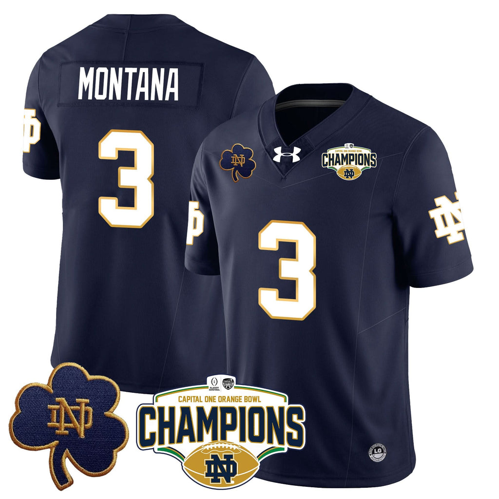 NDFI 2025 Orange Bowl Champions Jersey N5