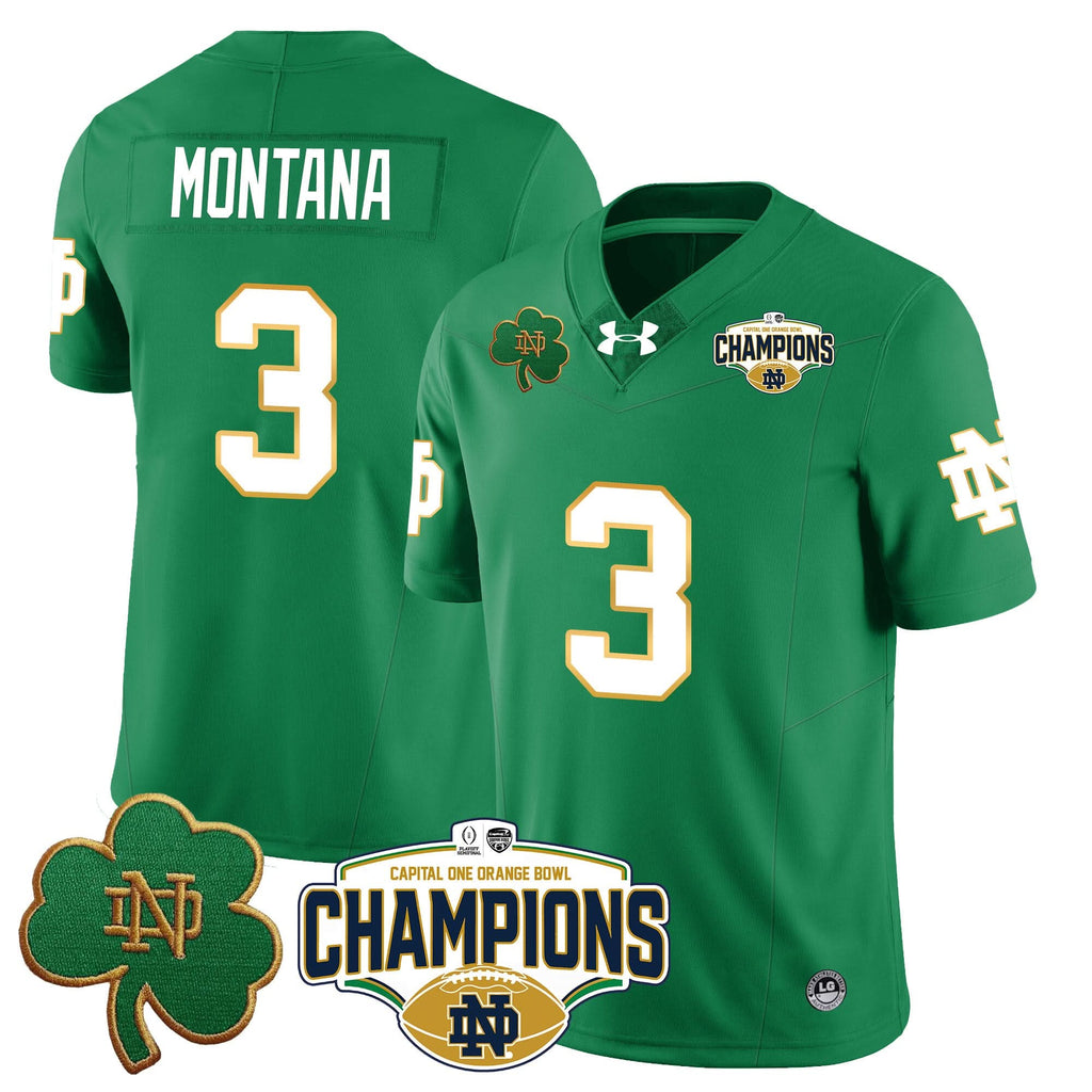 NDFI 2025 Orange Bowl Champions Jersey N5