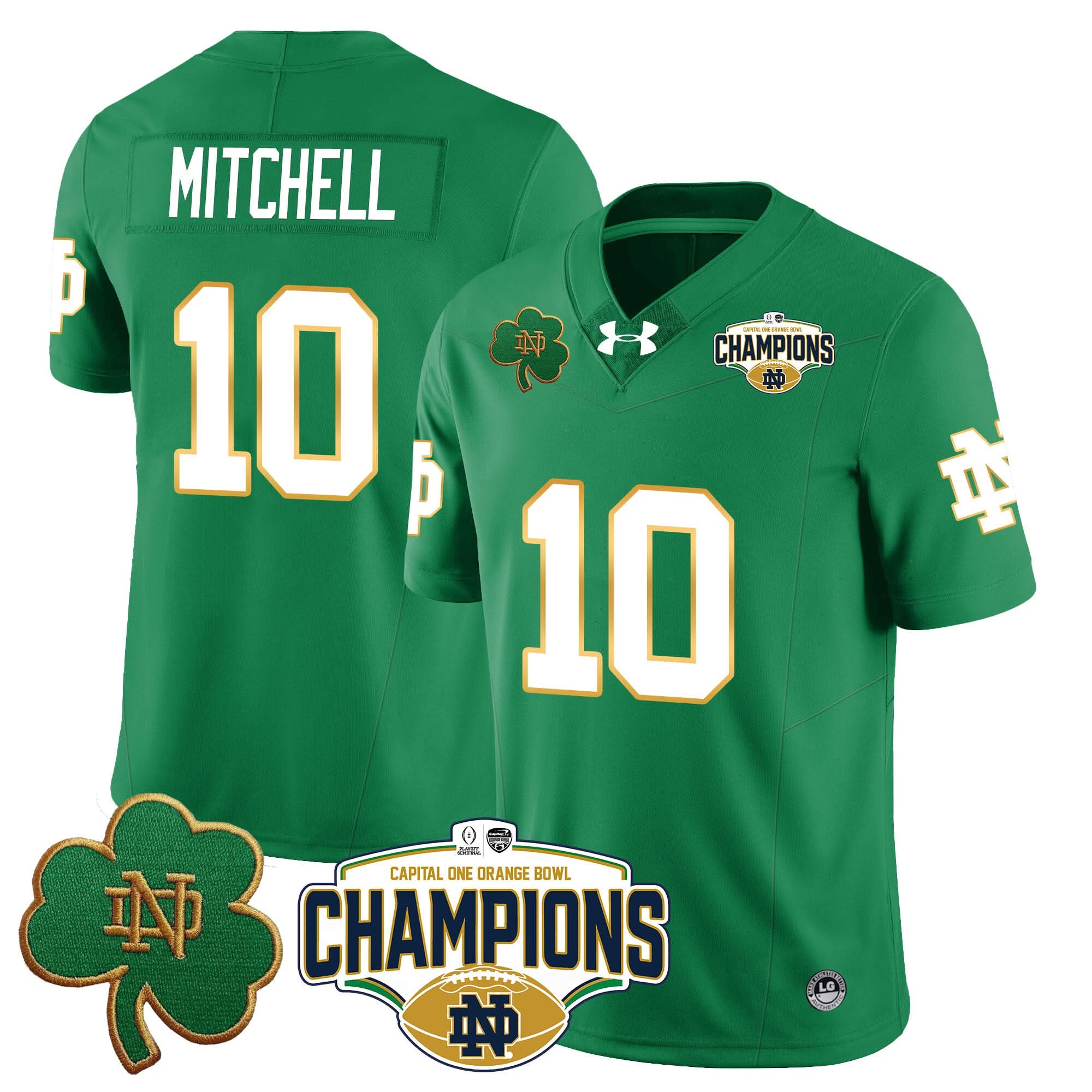 NDFI 2025 Orange Bowl Champions Jersey N5
