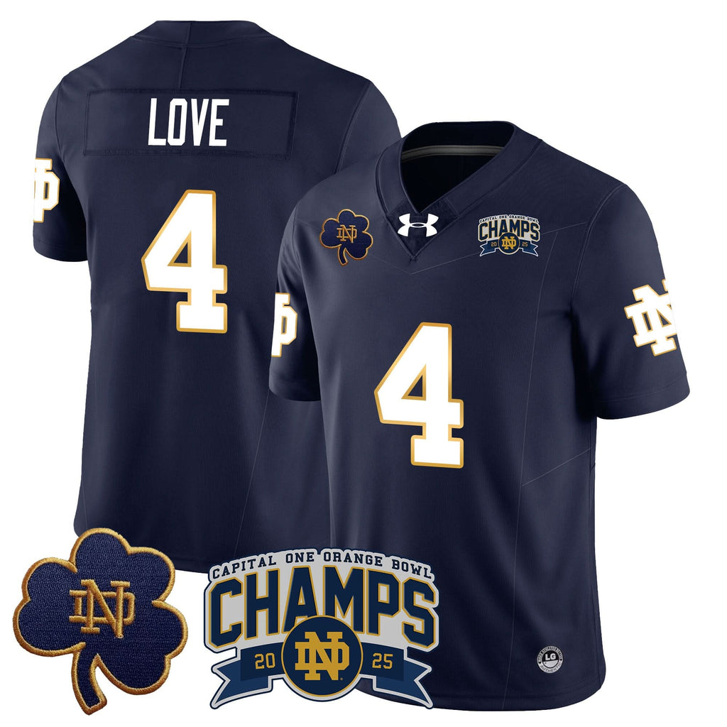 NDFI 2025 Orange Bowl Champions Jersey N6
