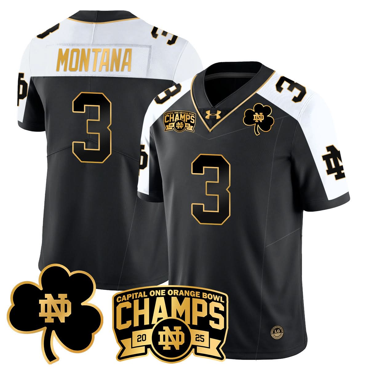 NDFI 2025 Orange Bowl Champions Jersey N6