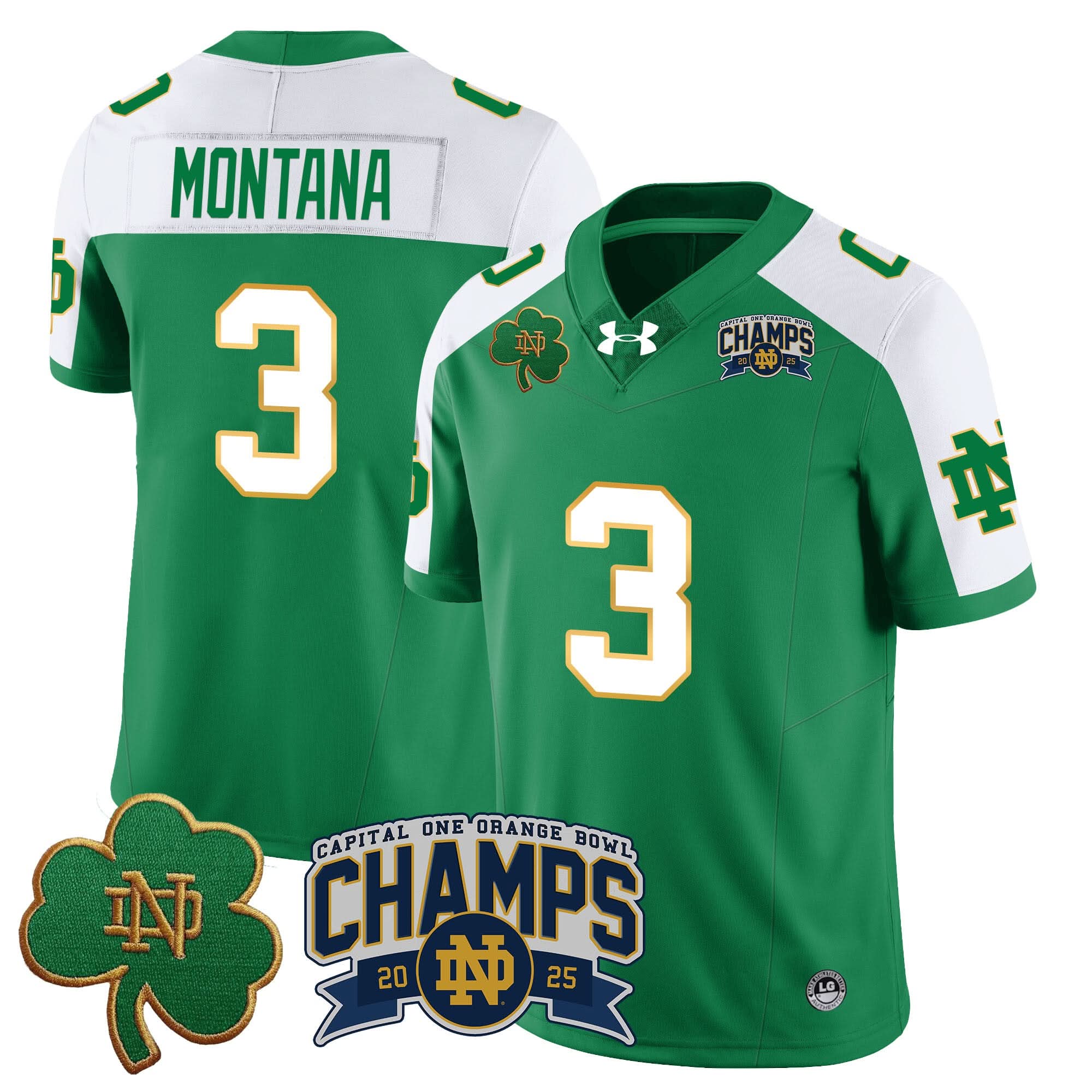 NDFI 2025 Orange Bowl Champions Jersey N6