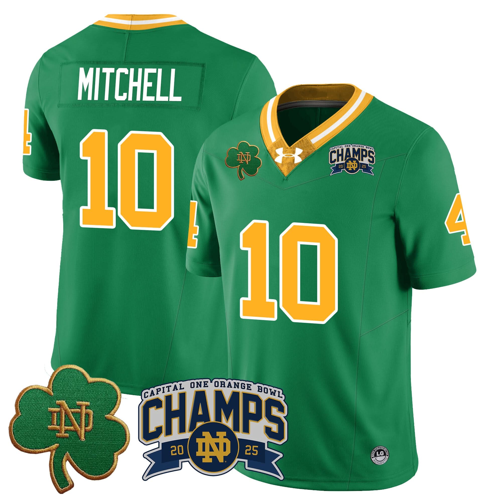 NDFI 2025 Orange Bowl Champions Jersey N6