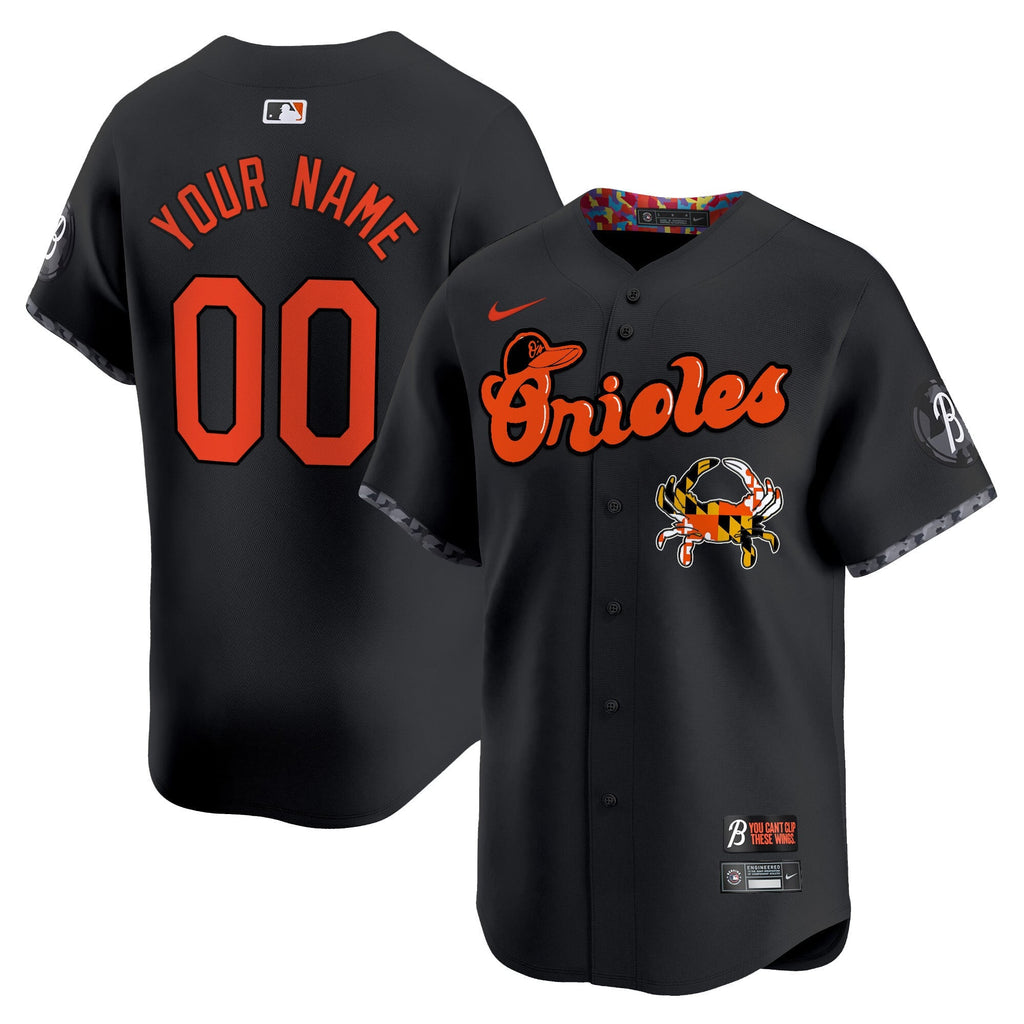 BAL Maryland Blue Crab Vapor Premier Limited Custom Jersey - Stitched