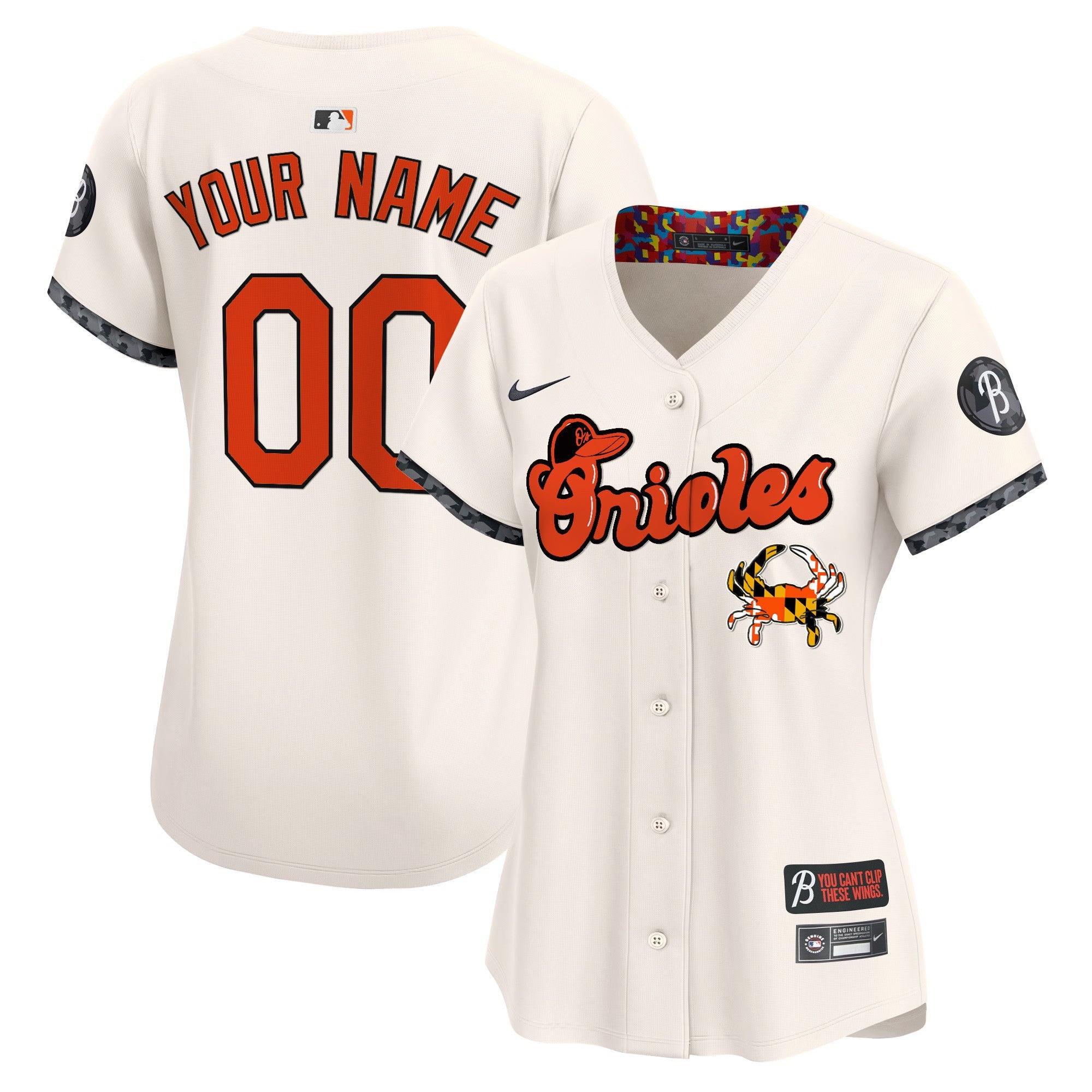 BAL Maryland Blue Crab Vapor Premier Limited Custom Jersey - Stitched