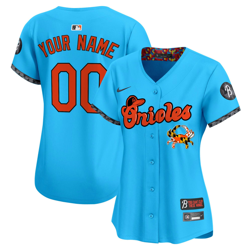 BAL Maryland Blue Crab Vapor Premier Limited Custom Jersey - Stitched