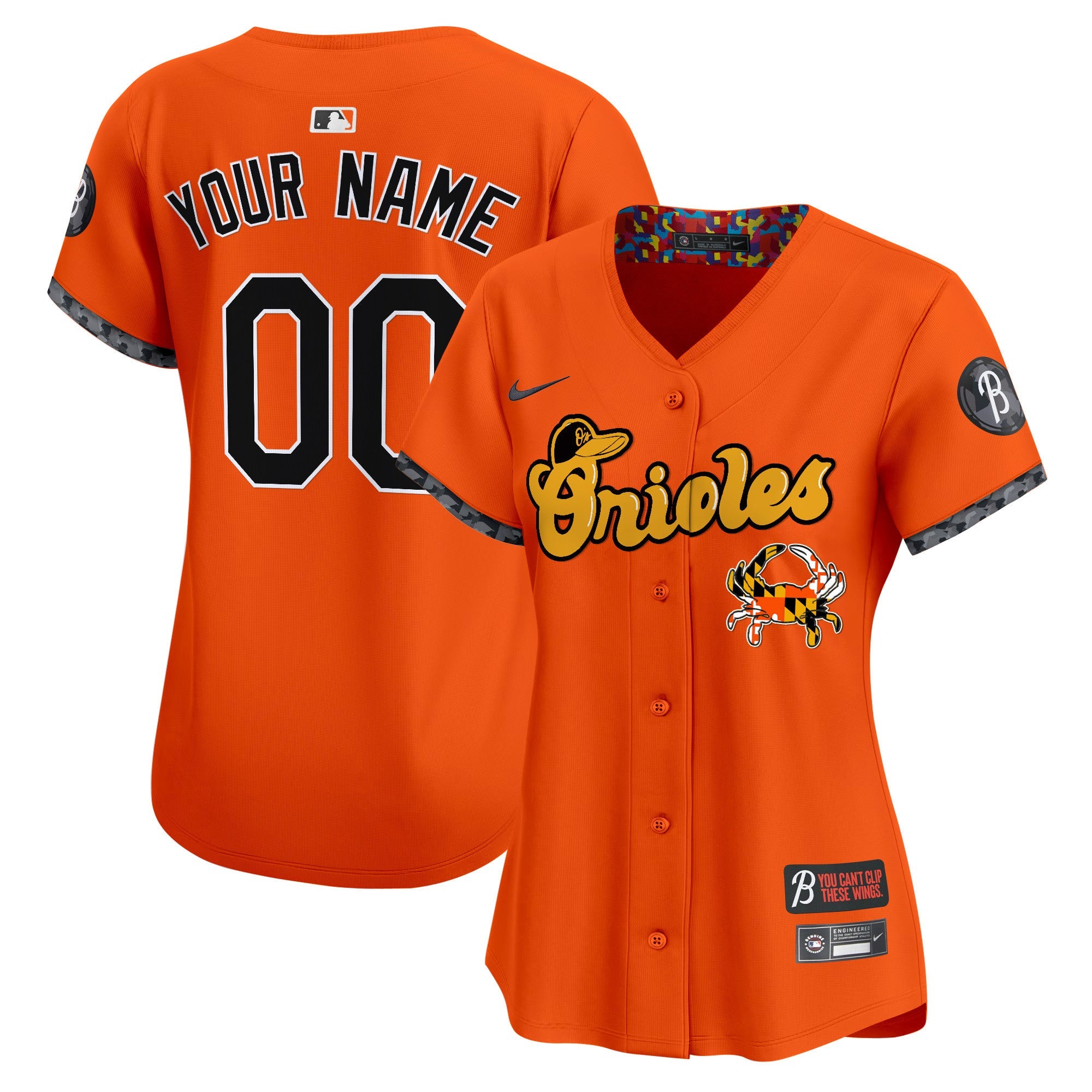 BAL Maryland Blue Crab Vapor Premier Limited Custom Jersey - Stitched