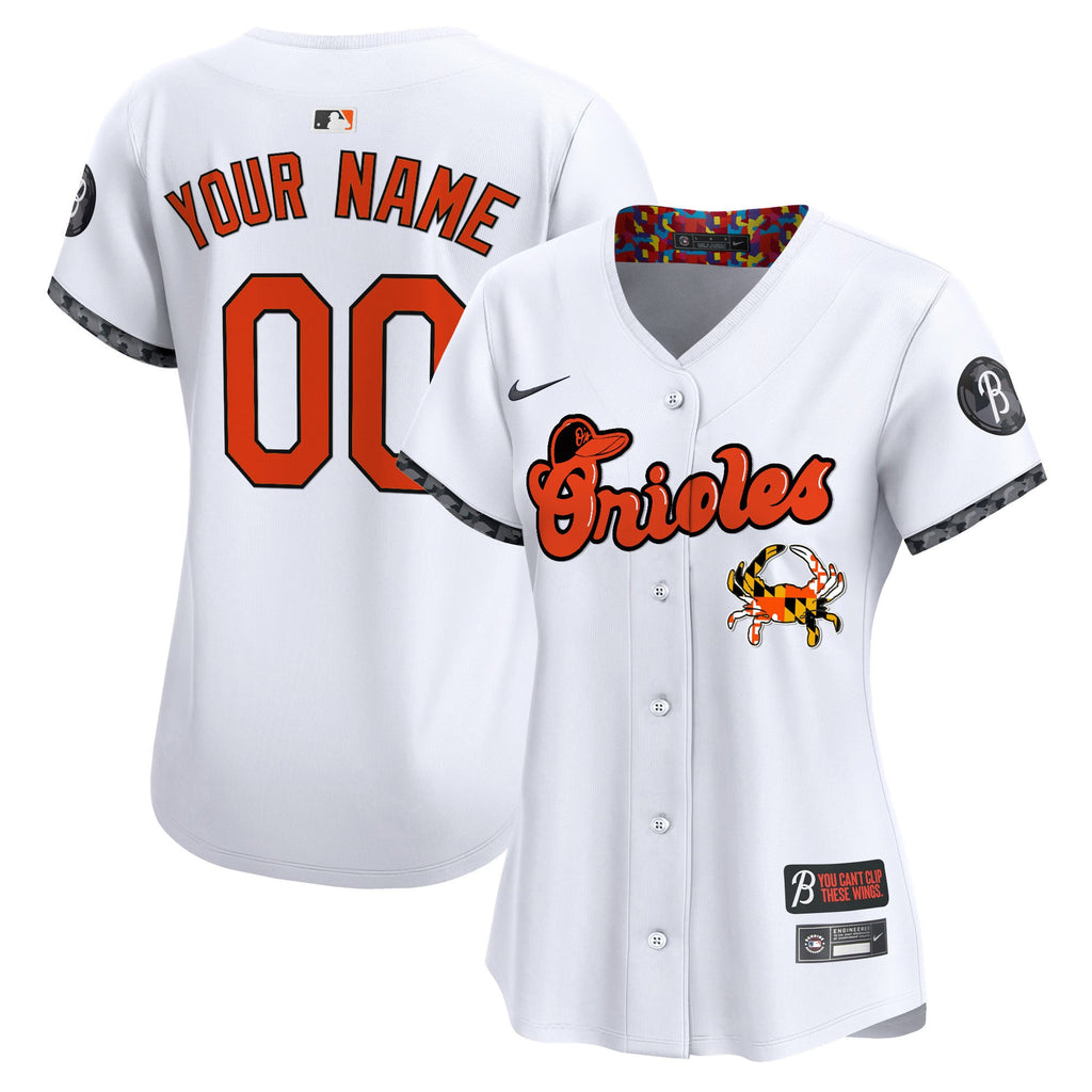 BAL Maryland Blue Crab Vapor Premier Limited Custom Jersey - Stitched