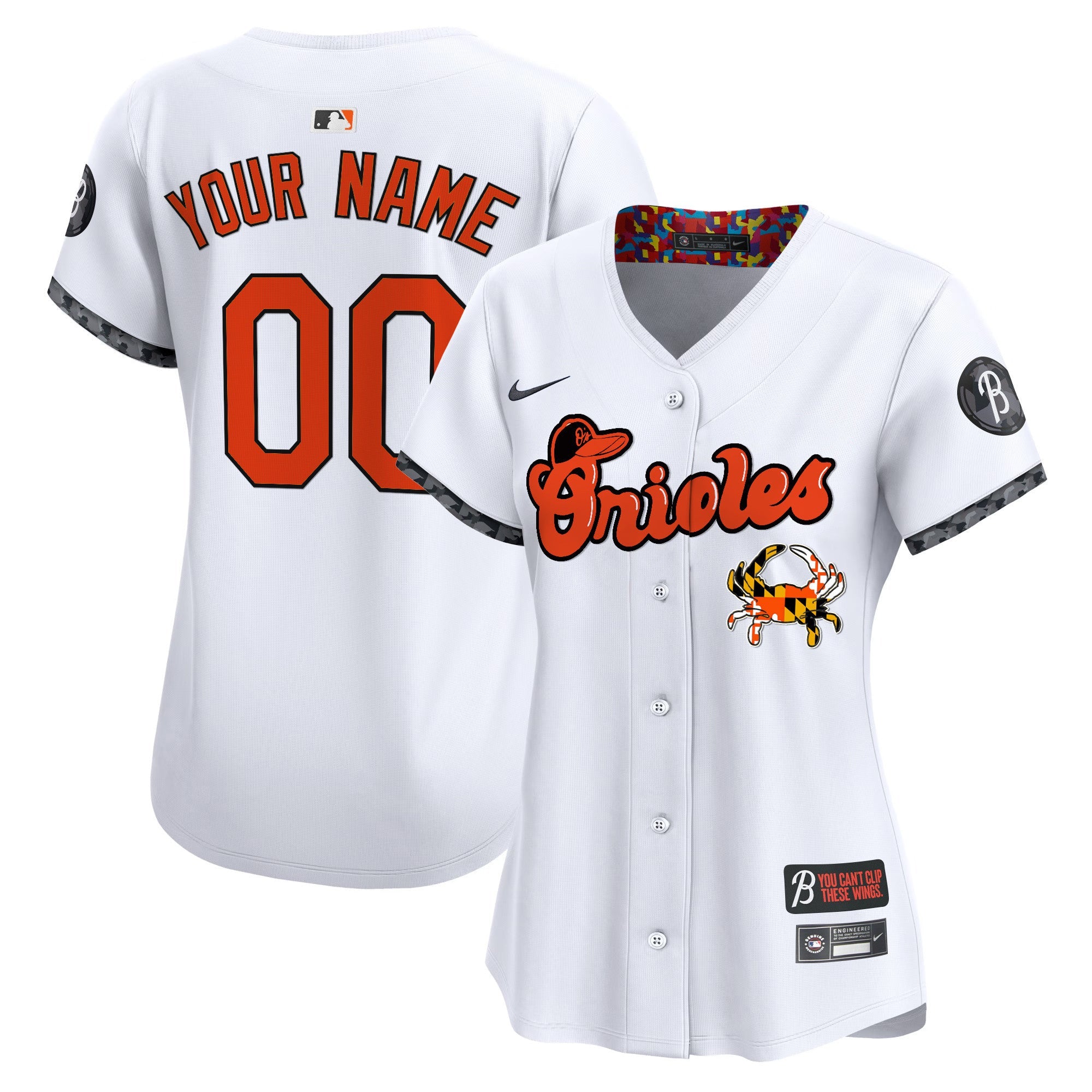 BAL Maryland Blue Crab Vapor Premier Limited Custom Jersey - Stitched