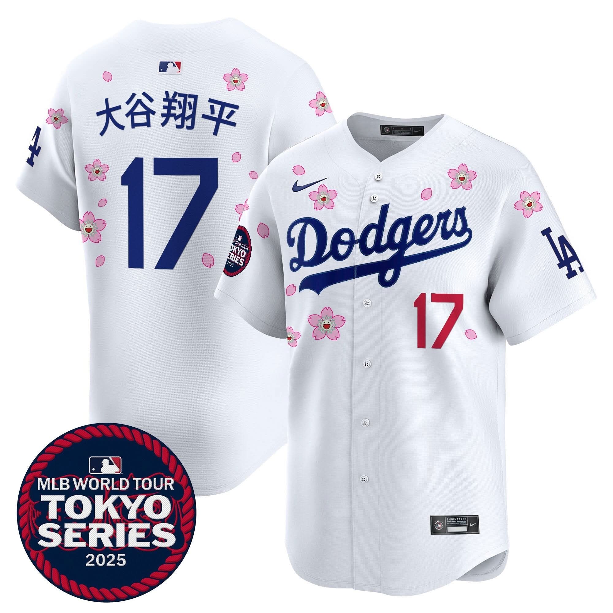 LAD Tokyo Series 2025 Vapor Premier Limited Jersey V2 - Stitched