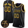 LAL Kobe Bryant Patch Swingman Custom Jersey - Stitched