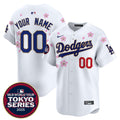 LAD Tokyo Series 2025 Gold Trim Vapor Premier Limited Custom Jersey - Stitched