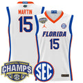 FG 2025 SEC Conference Tournament Champions Basketball Jersey - Stitched