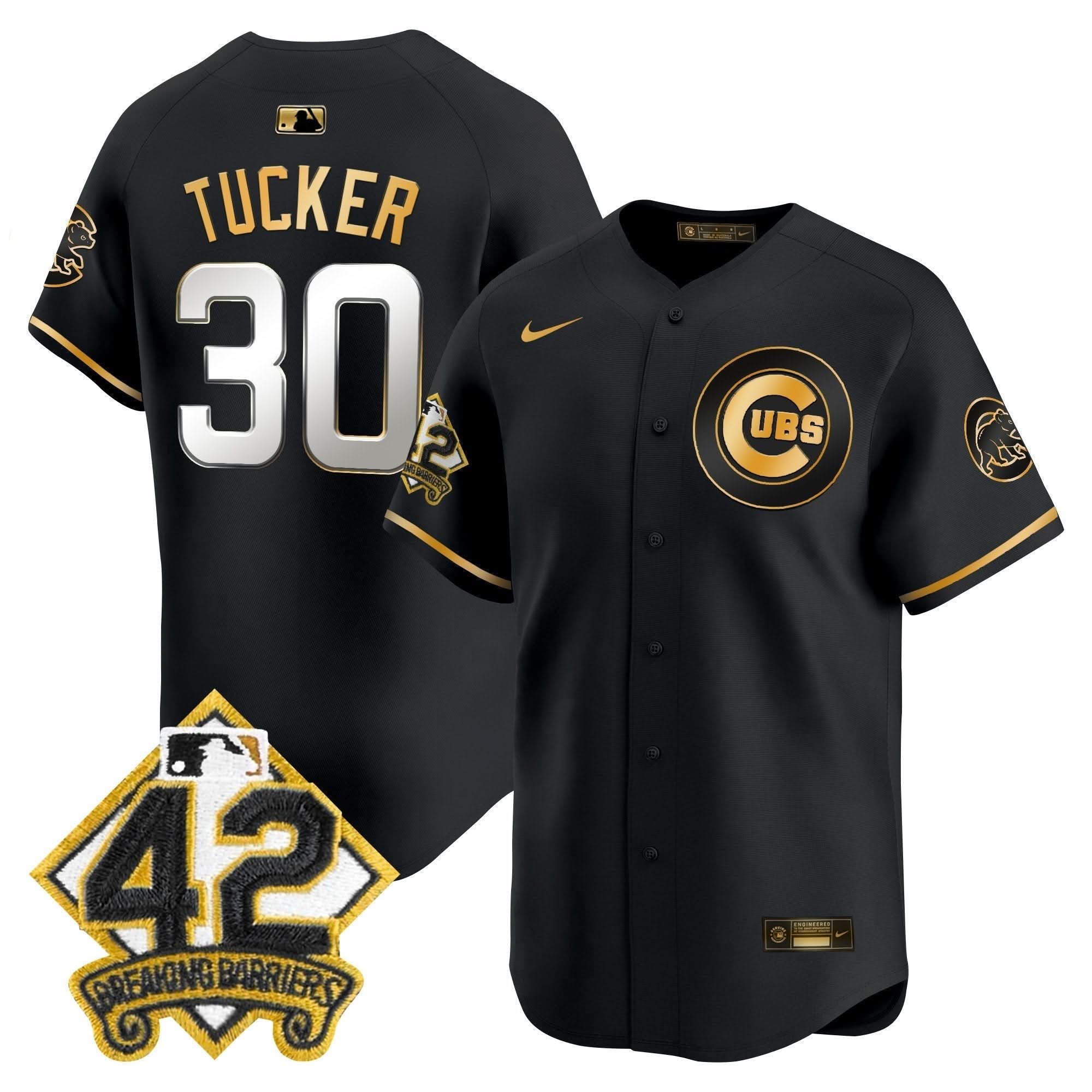 CC 2025 Jackie Robinson Patch Vapor Premier Limited Jersey - Stitched