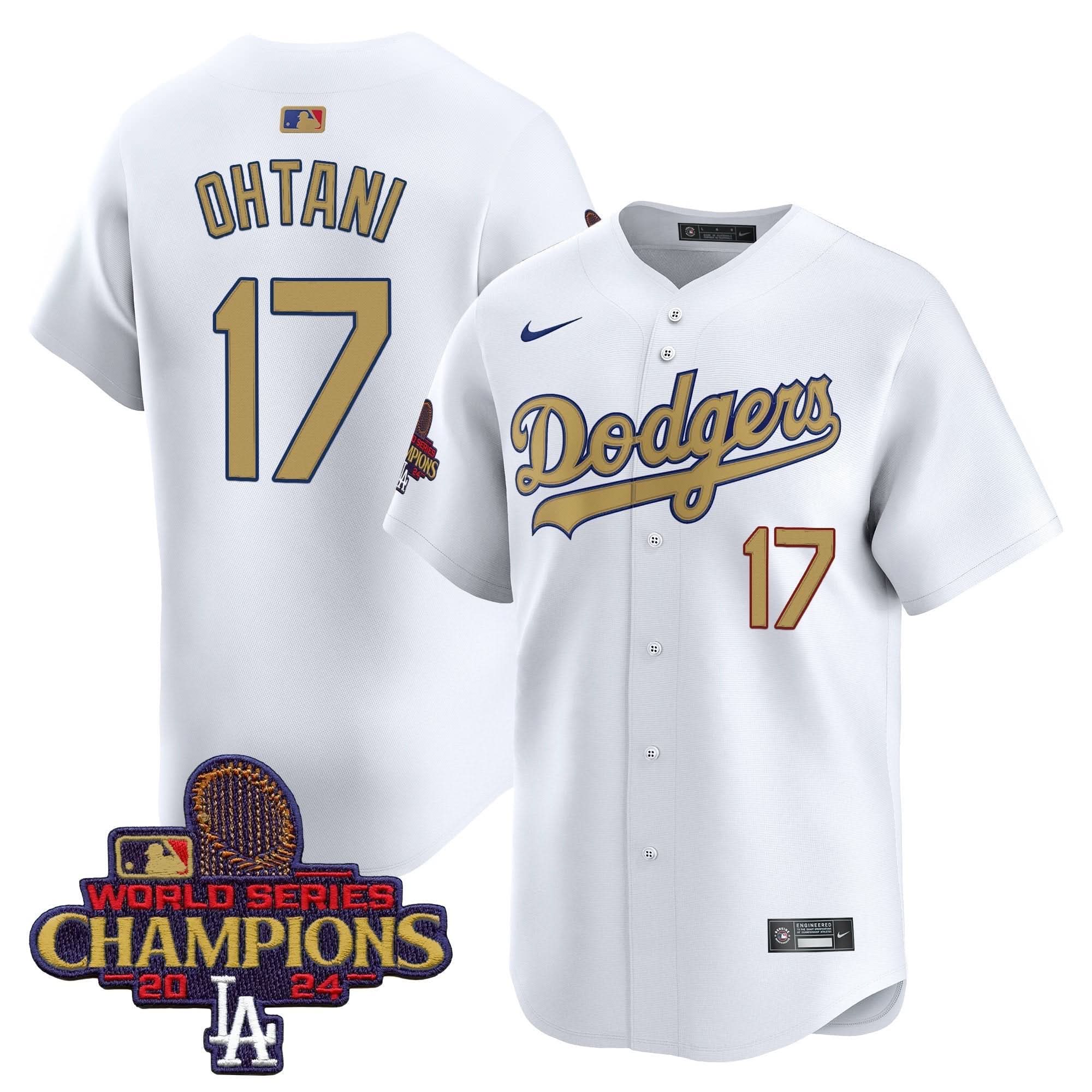 LAD 2025 Gold Vapor Premier Limited Jersey - Stitched