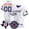 HA 2025 City Connect Texas Patch Vapor Premier Limited Custom Jersey - Stitched