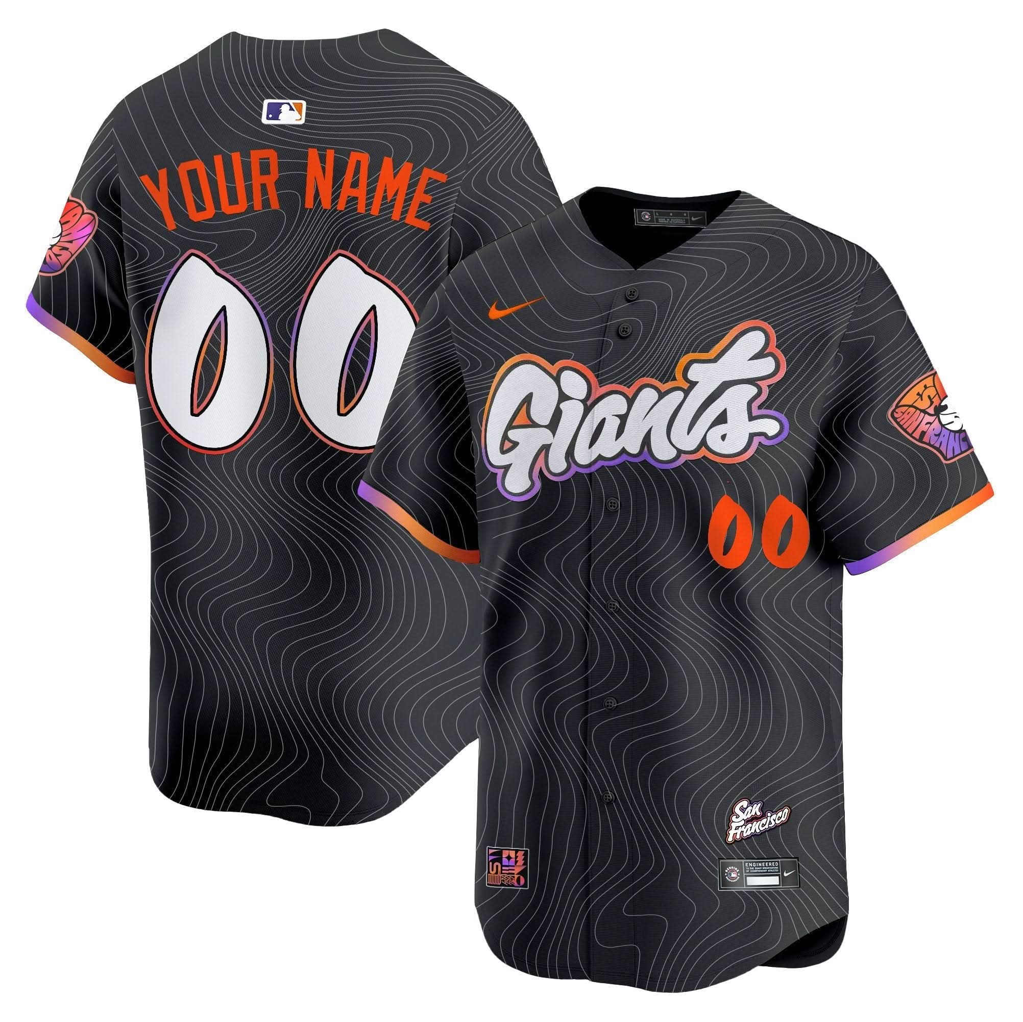 SFG 2025 City Connect Vapor Premier Limited Custom Jersey - Stitched
