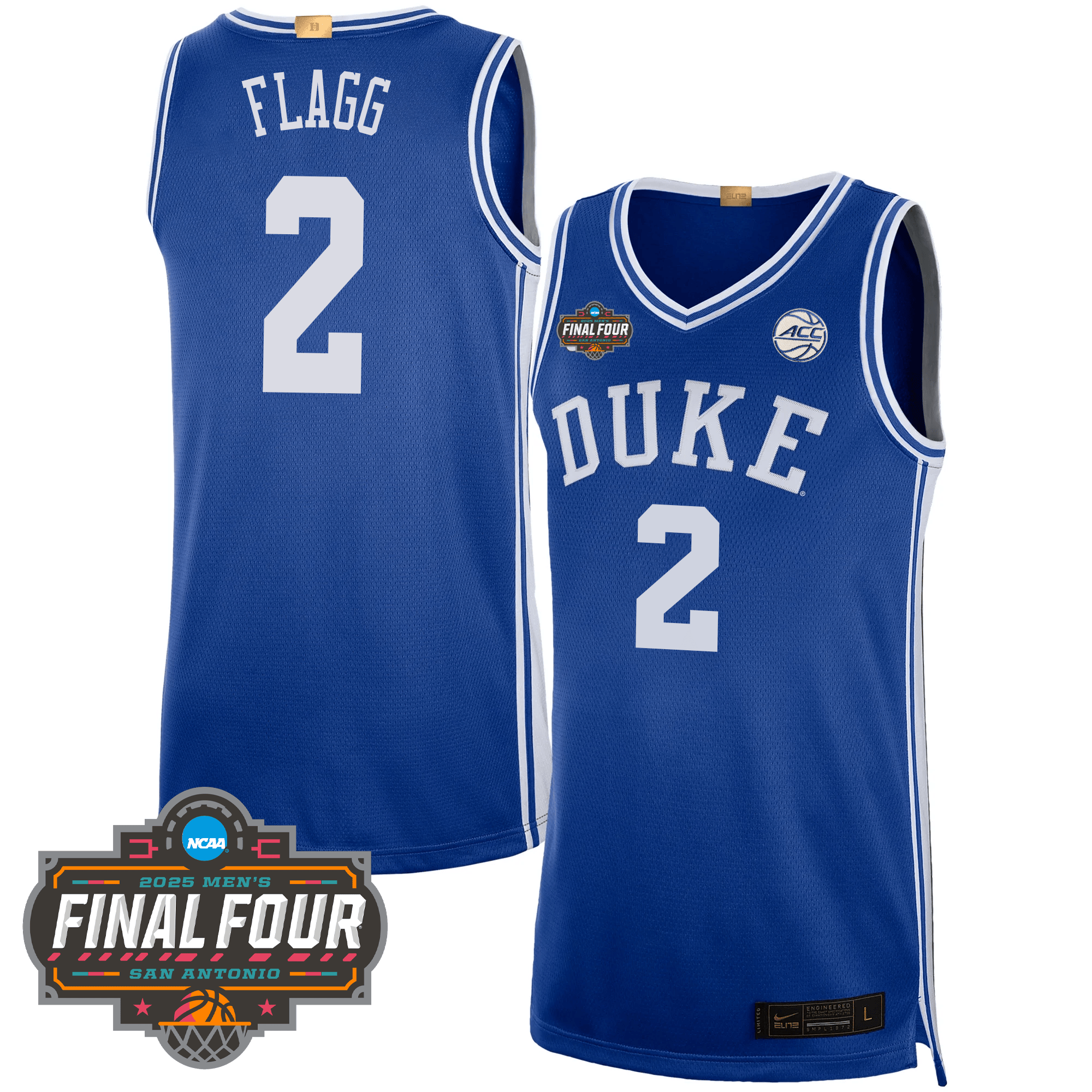 DUKE Basketball 24/25 Jersey - Final Four Patch