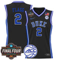 DUKE 2025 Final Four Patch Basketball Jersey - Stitched
