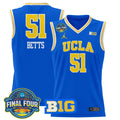 UCLA 2025 Big Ten Women's Final Four Patch Lightweight Basketball Jersey - Stitched