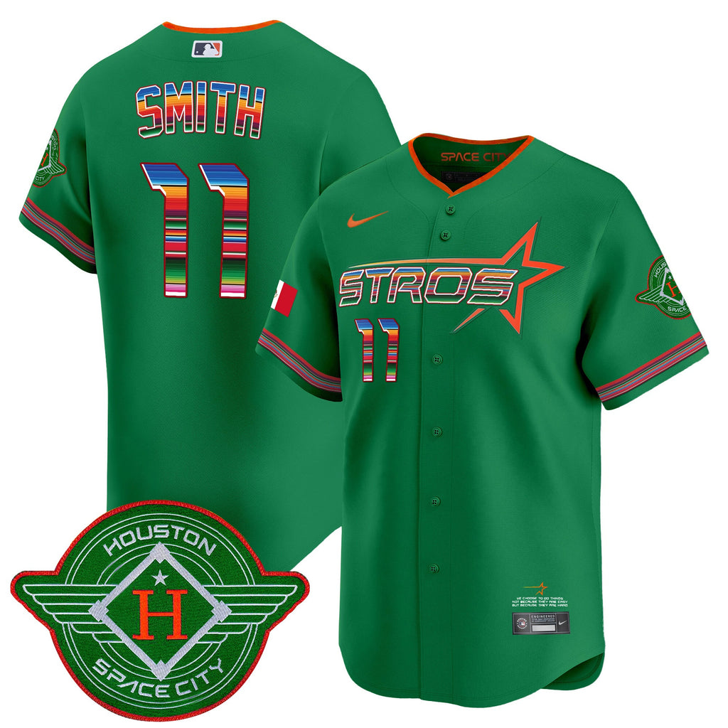 Astros 2025 City Connect Mexico Vapor Premier Limited Jersey - Stitched
