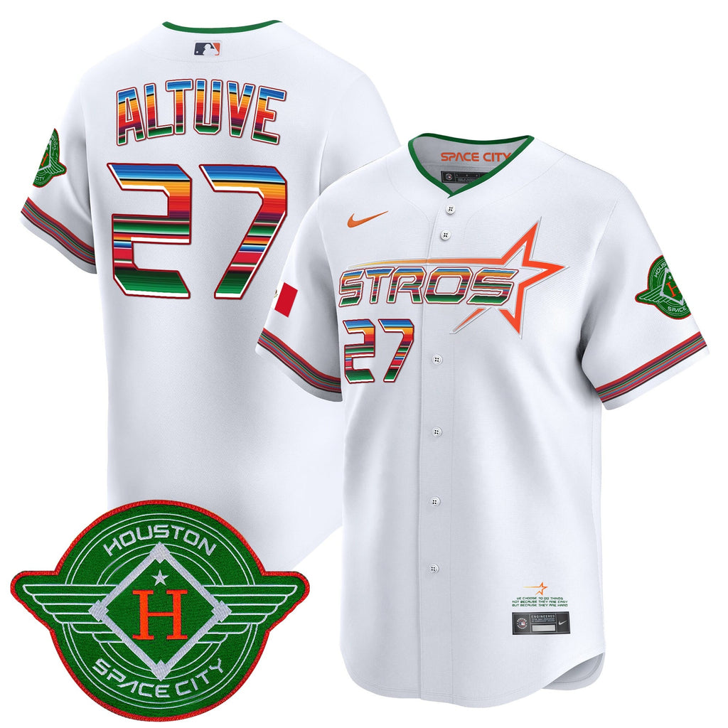 Astros 2025 City Connect Mexico Vapor Premier Limited Jersey - Stitched