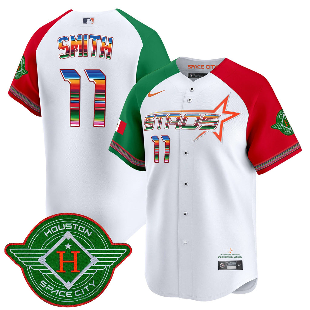 Astros 2025 City Connect Mexico Vapor Premier Limited Jersey - Stitched