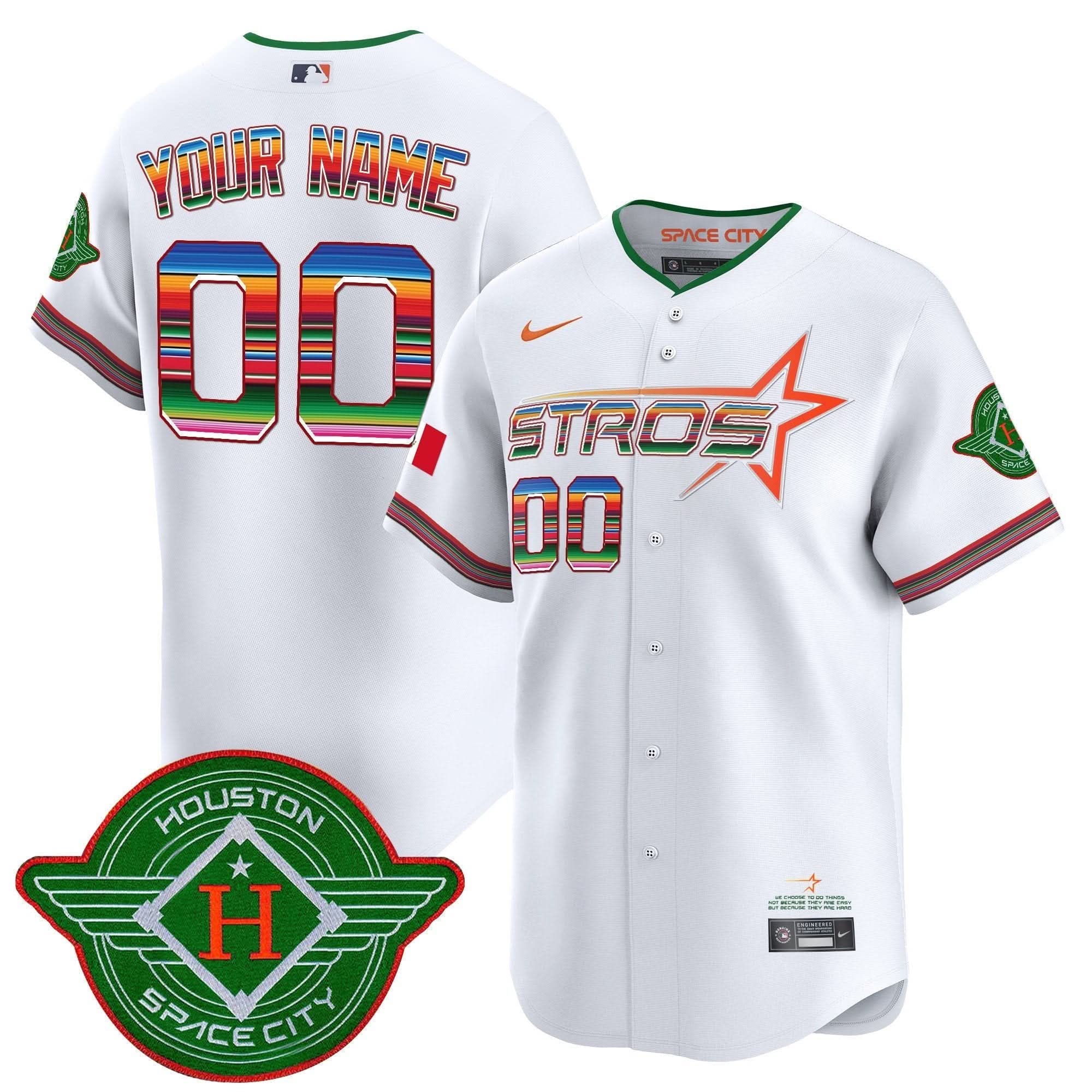 HA 2025 City Connect Mexico Vapor Premier Limited Custom Jersey - Stitched