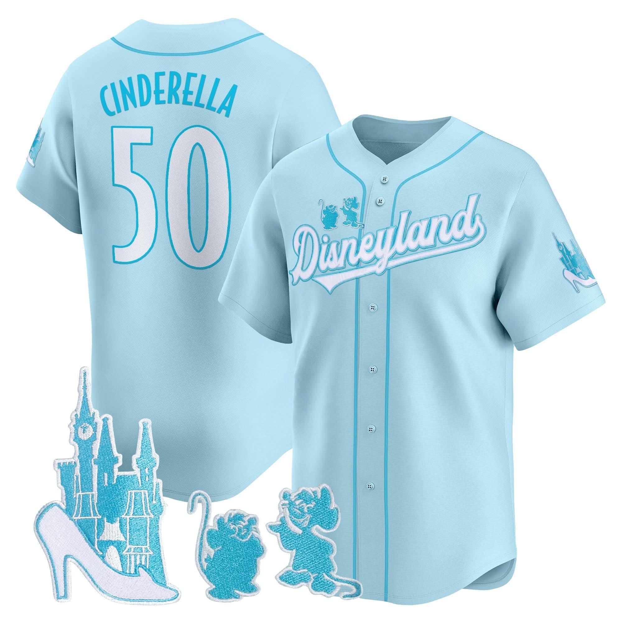 Unisex DN Princess Vapor Baseball Jersey - Stitched