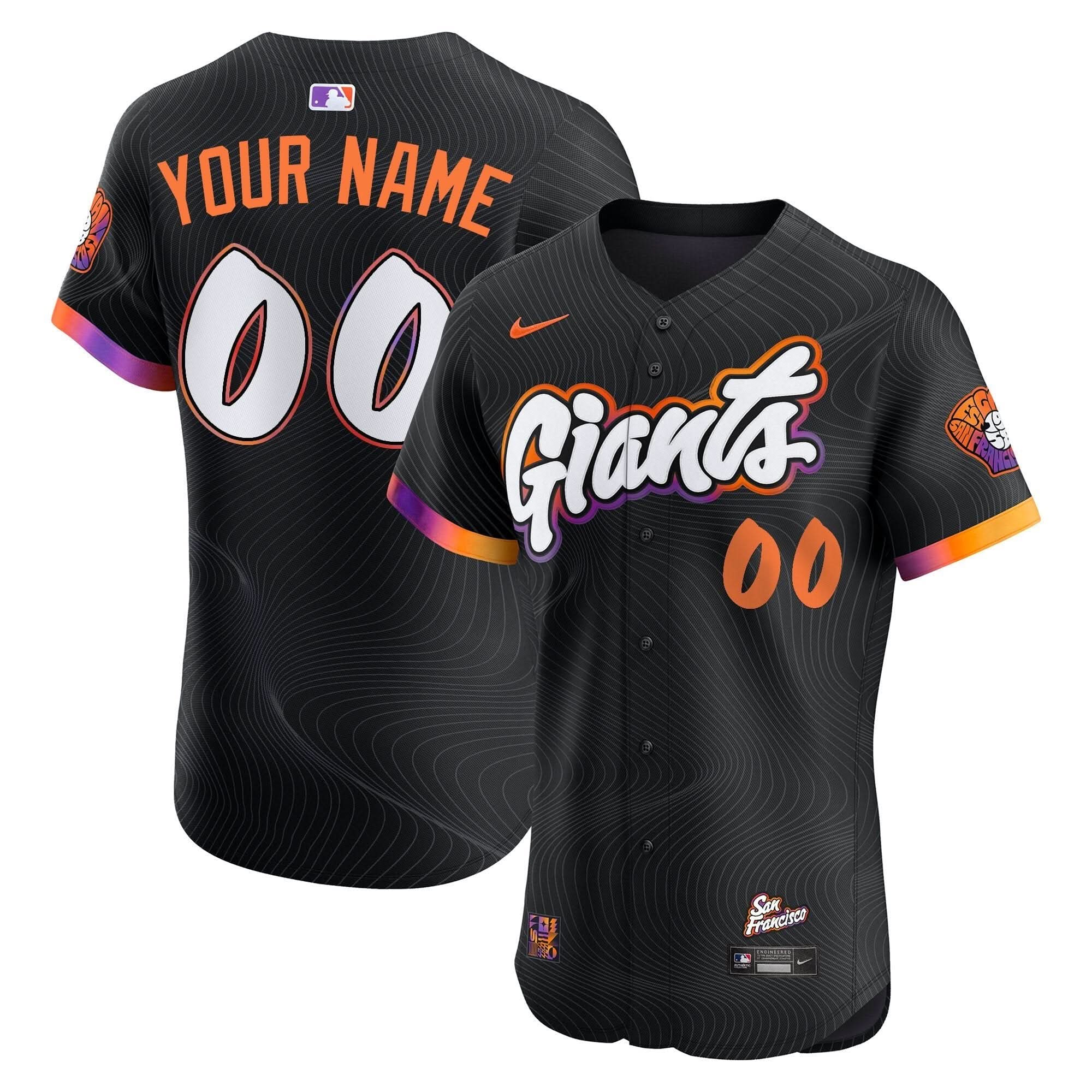 SFG 2025 City Connect Vapor Premier Elite Custom Jersey - Stitched