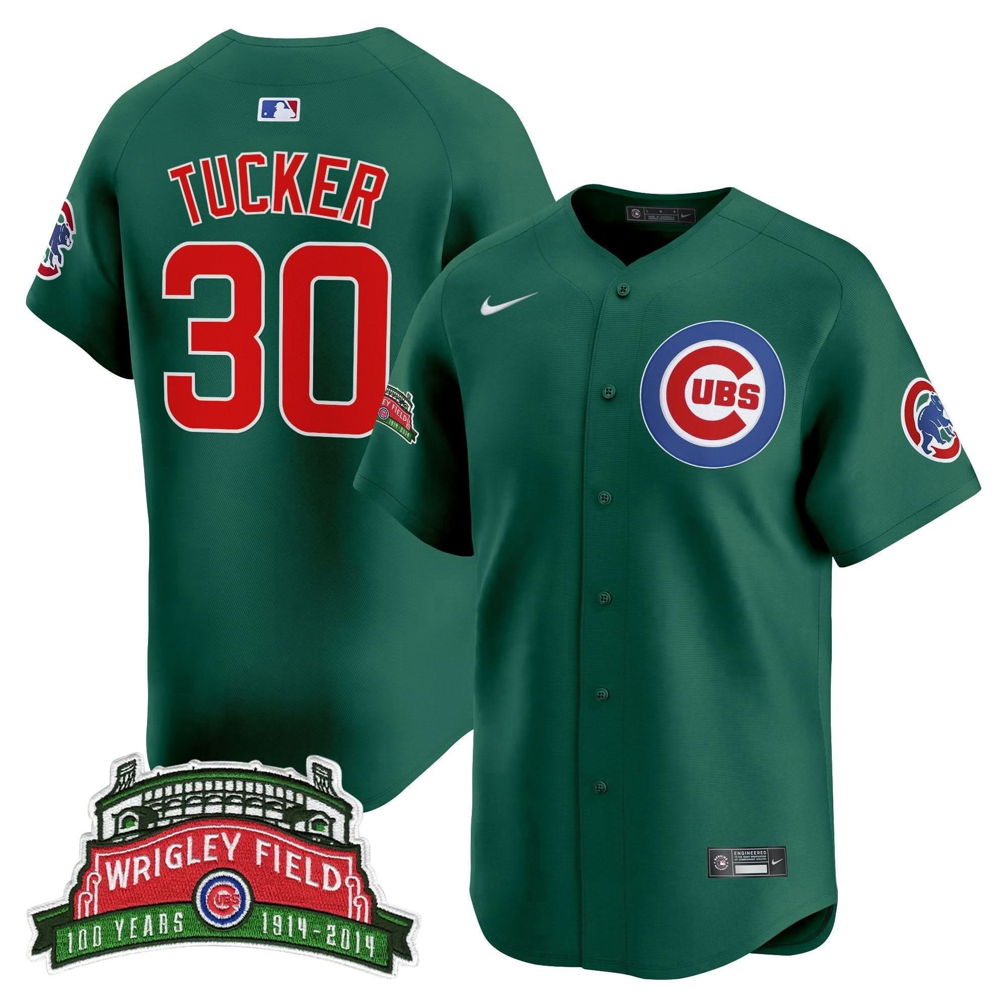 CC Wrigley Field Style Vapor Premier Limited Jersey - Stitched