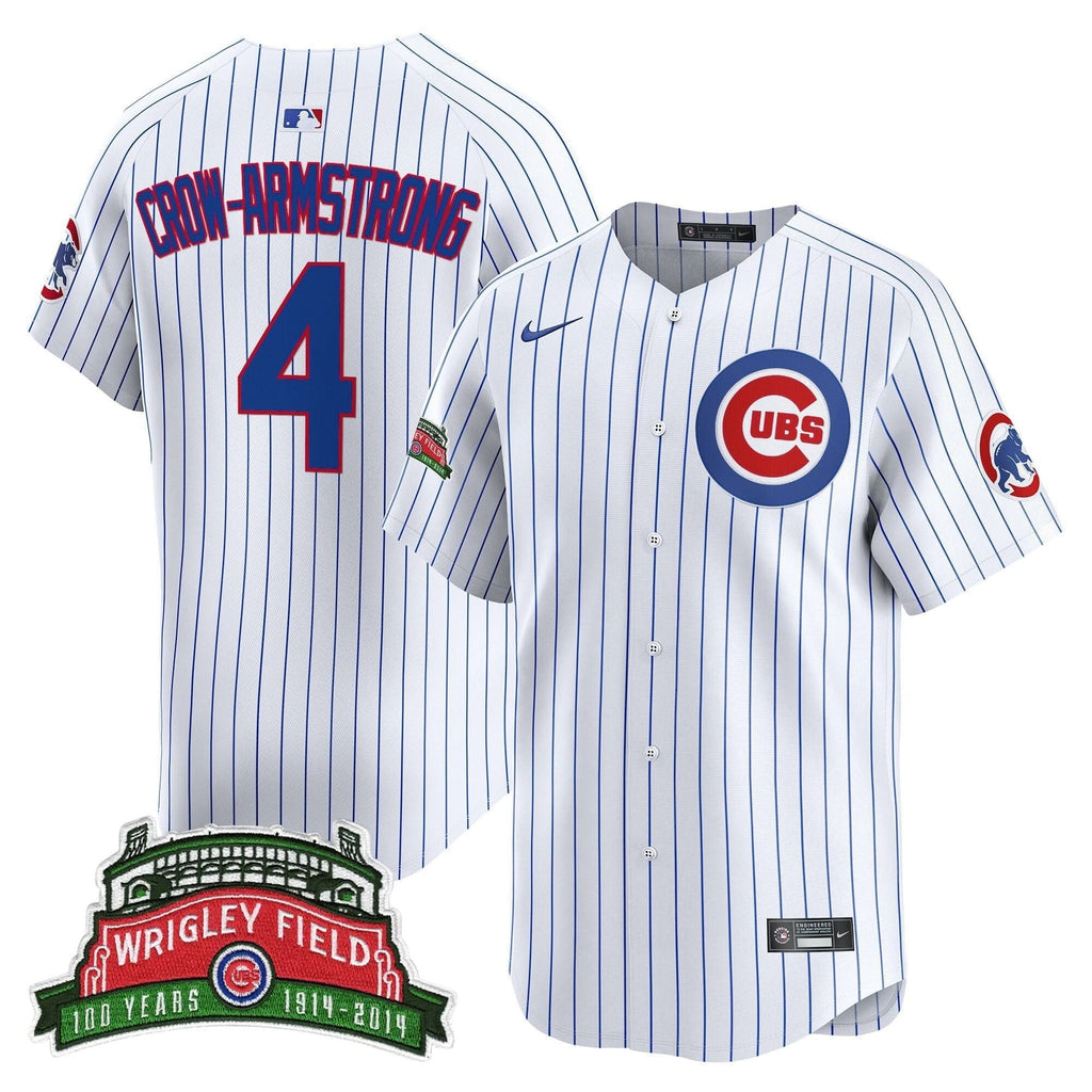 CC Wrigley Field Style Vapor Premier Limited Jersey - Stitched