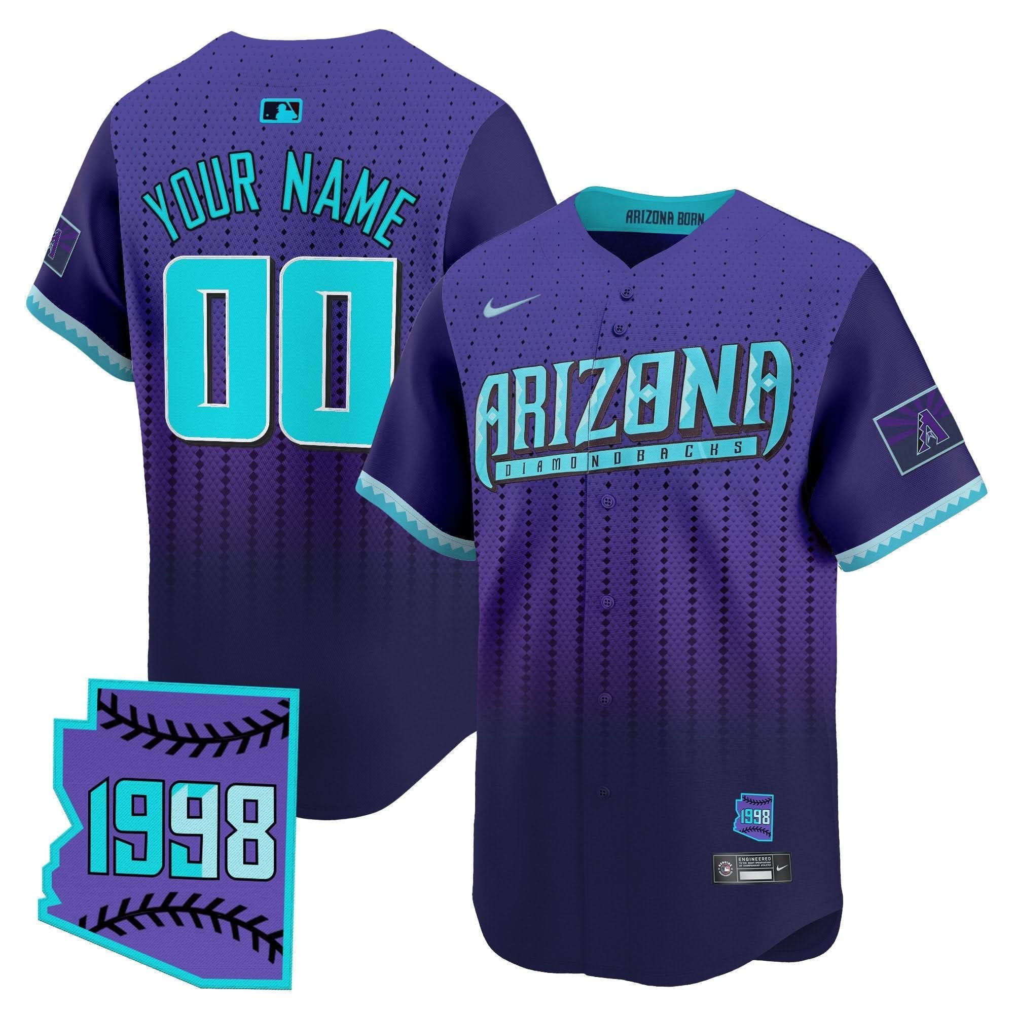 AD 2025 City Connect Vapor Premier Limited Custom Jersey - Stitched