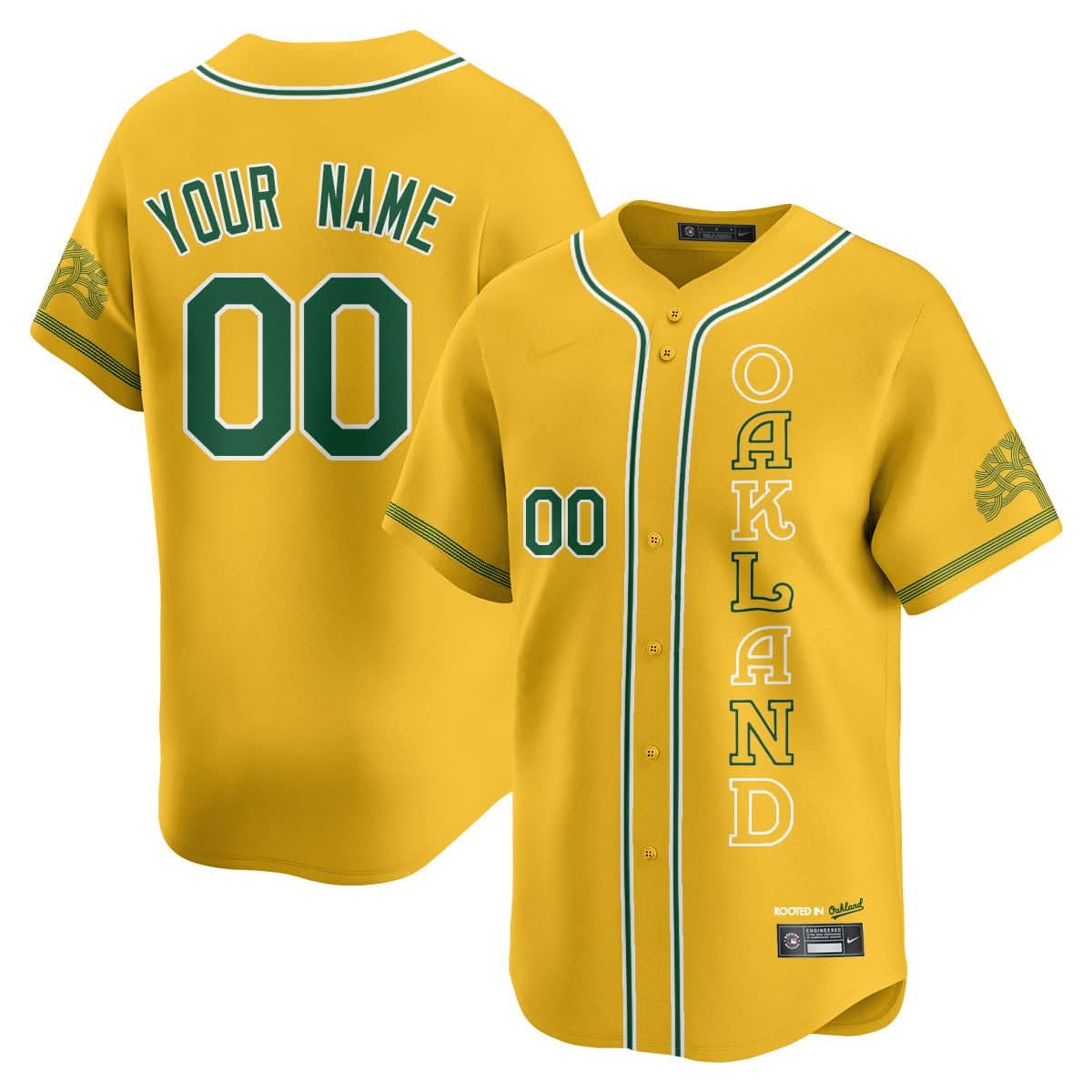Custom Name/Gender OA City Connect Concept Jersey - Stitched