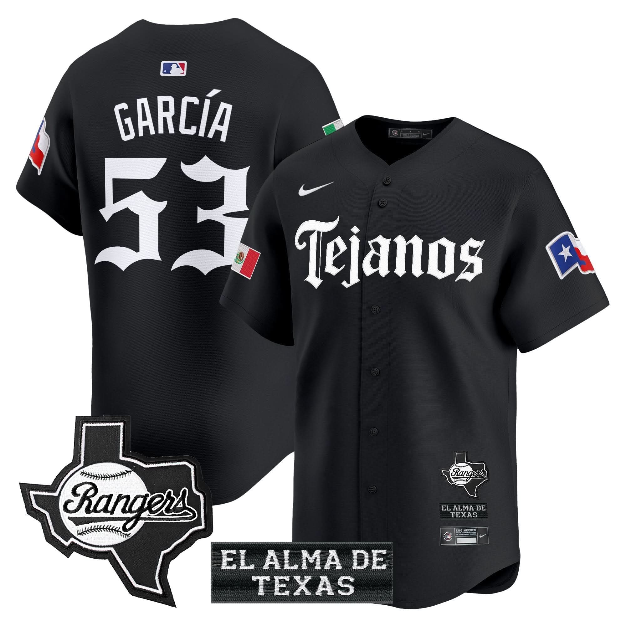 TR Mexico Tejano Barrio Style Vapor Premier Limited Jersey - Stitched