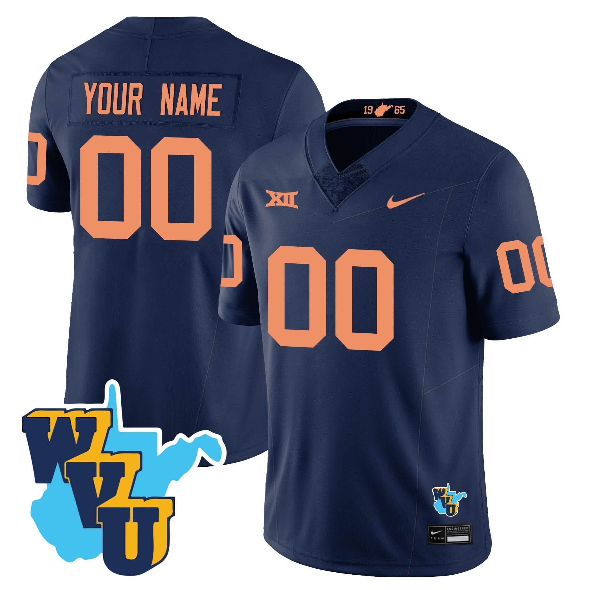 Custom Name/Gender WVM 1965-2025 Throwback Jersey