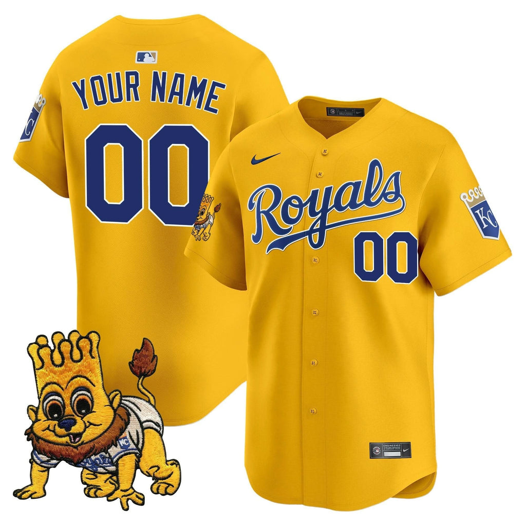 KCR Sluggerrr Patch Vapor Premier Limited Custom Jersey - Stitched