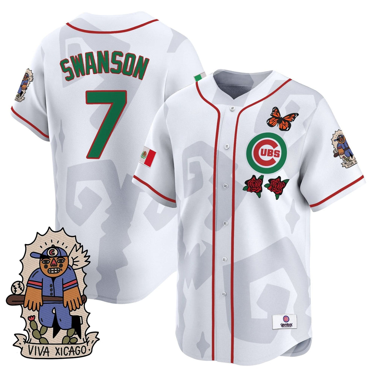 2025 CC Mexican Heritage Vapor Premier Limited Jersey - Stitched