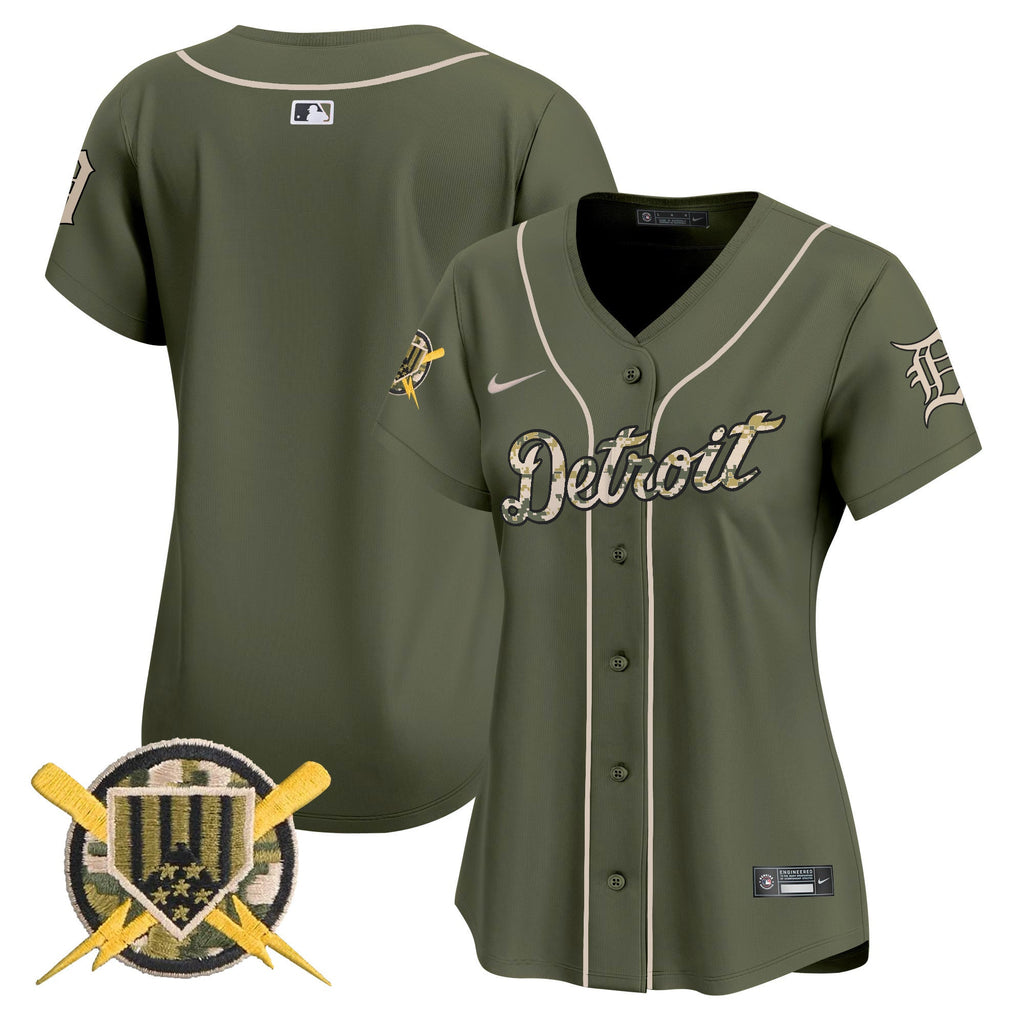 DET Armed Forces Day Vapor Premier Limited Jersey - Stitched